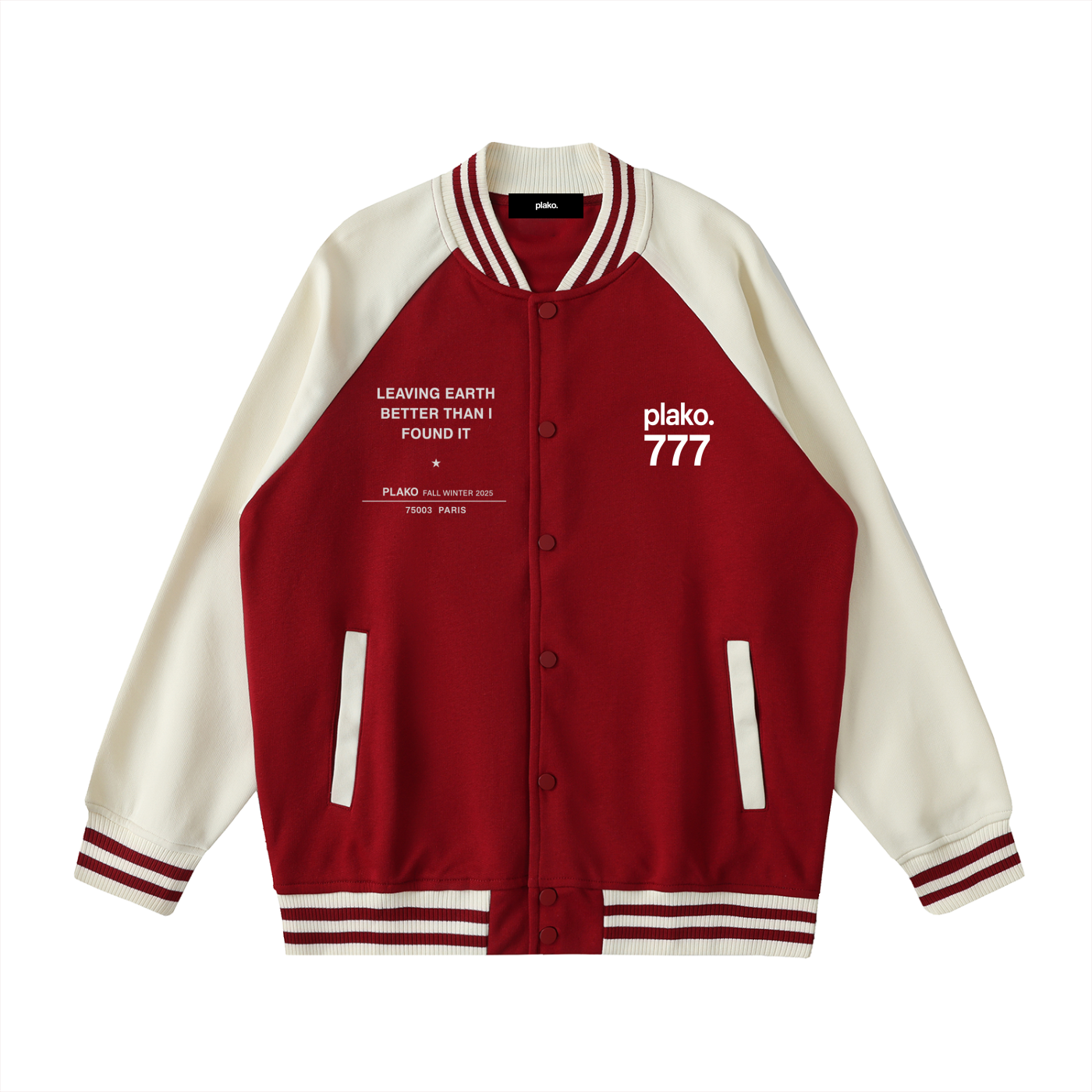 POPULAR BY ACCIDENT VARSITY JACKET