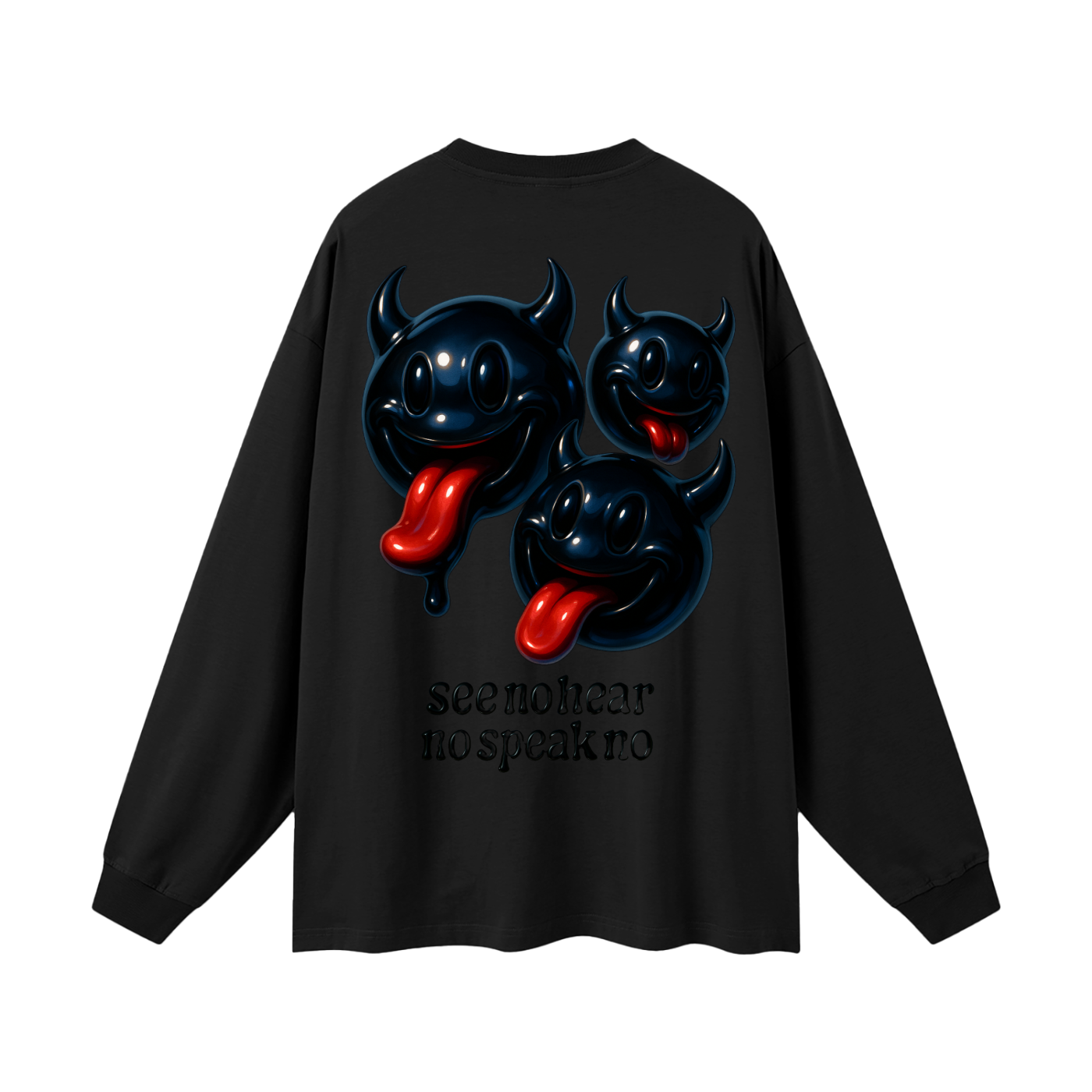 NO EVIL LONG SLEEVE SHIRT