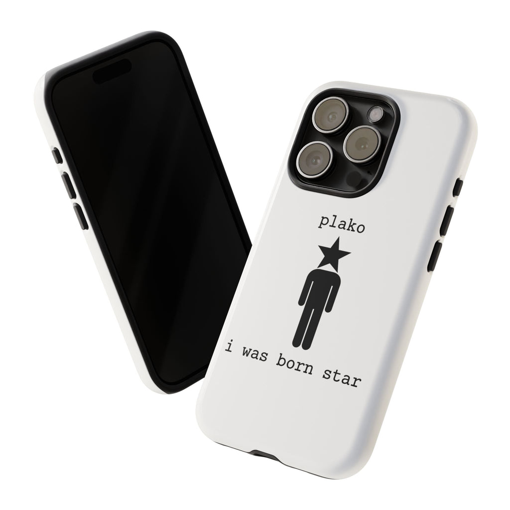 BORN STAR PHONE CASE [WHITE EDITION] [ICONS ONLY]