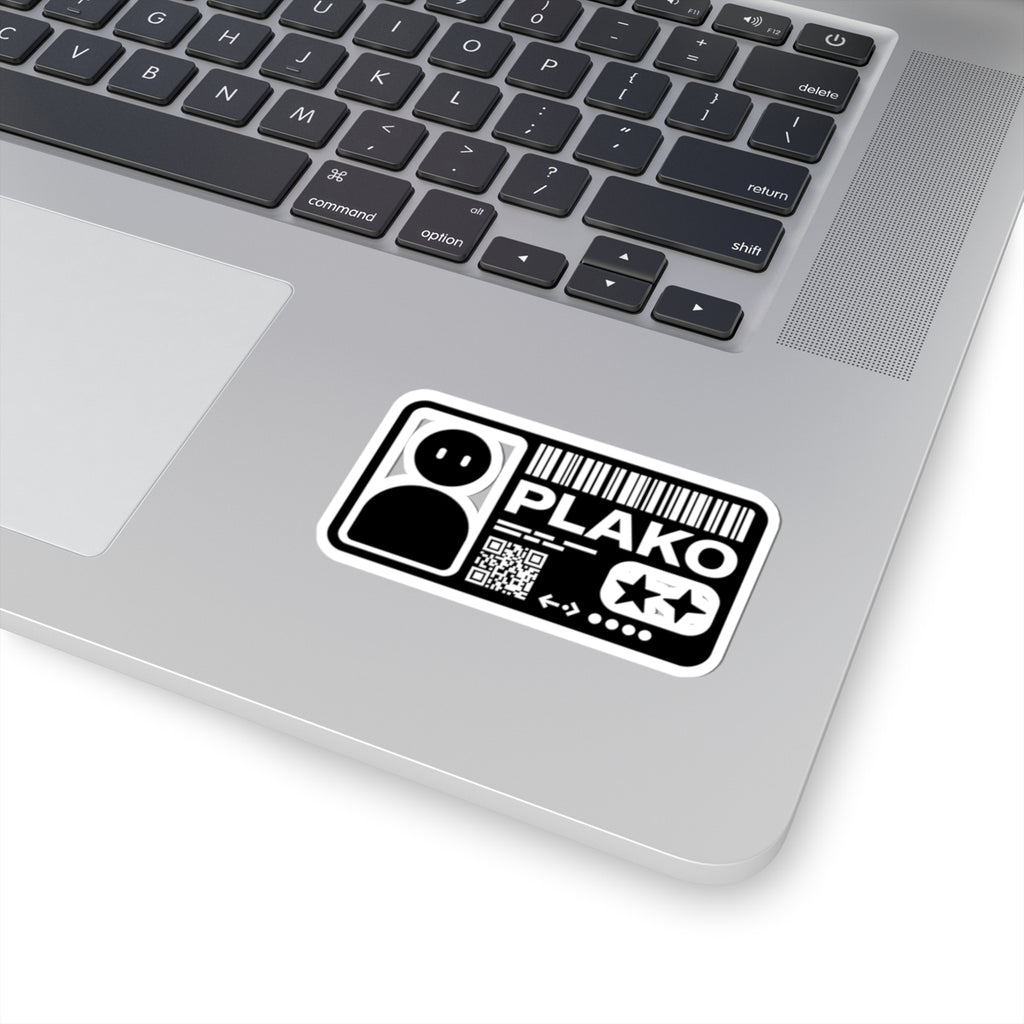 PLAKO BLACK ID STICKER