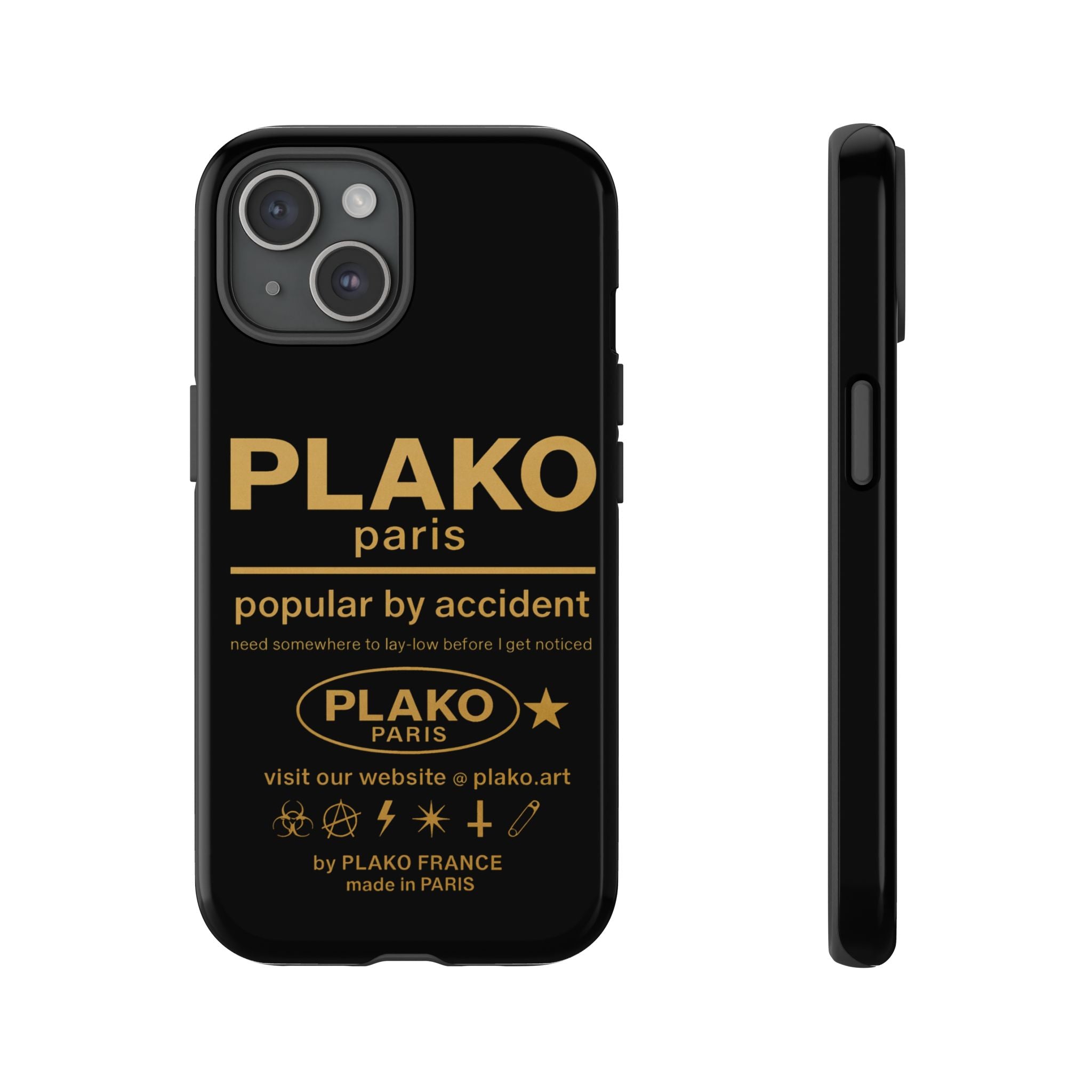 PBA PHONE CASE [GOLD EDITION]  [icons only]