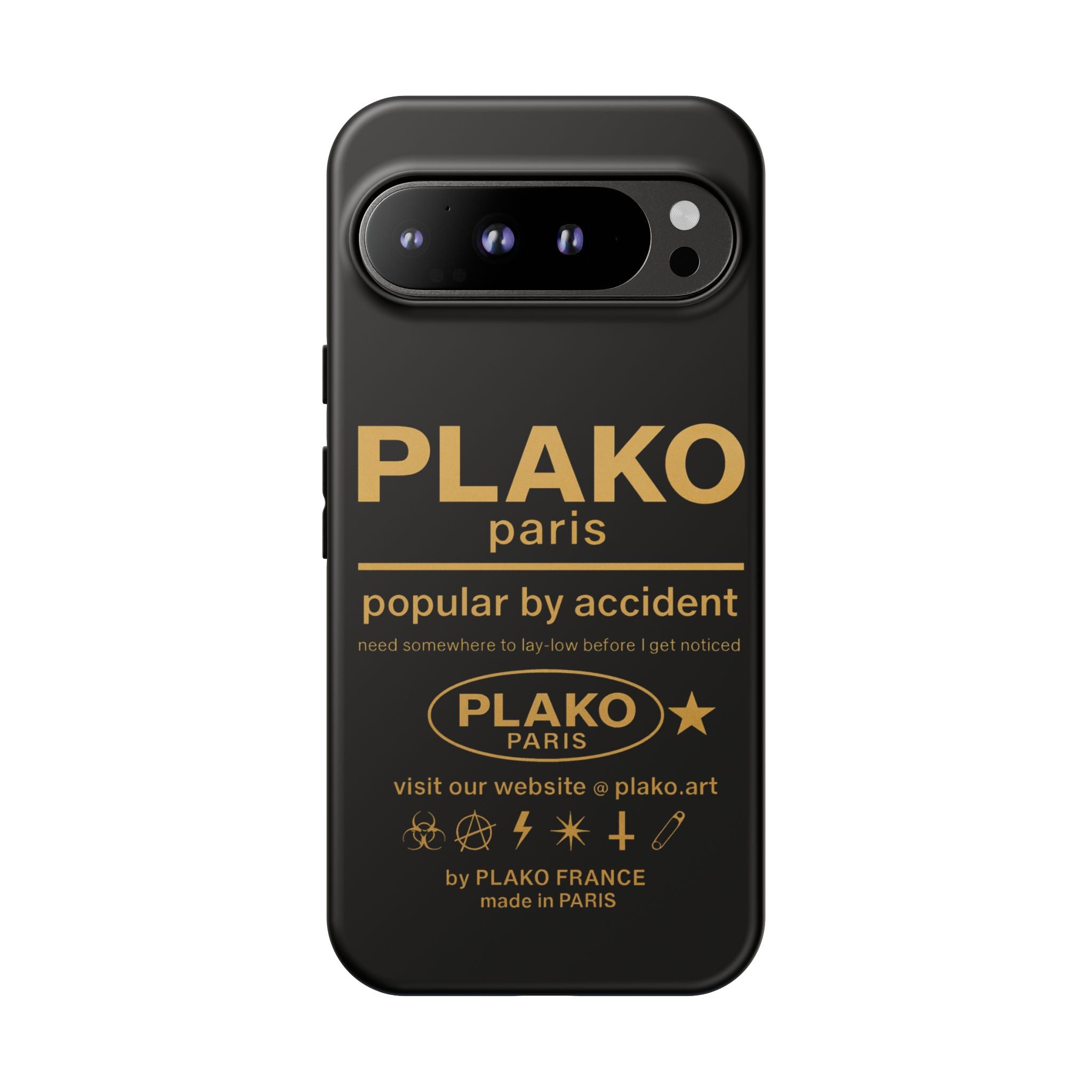 PBA PHONE CASE [GOLD EDITION]  [icons only]