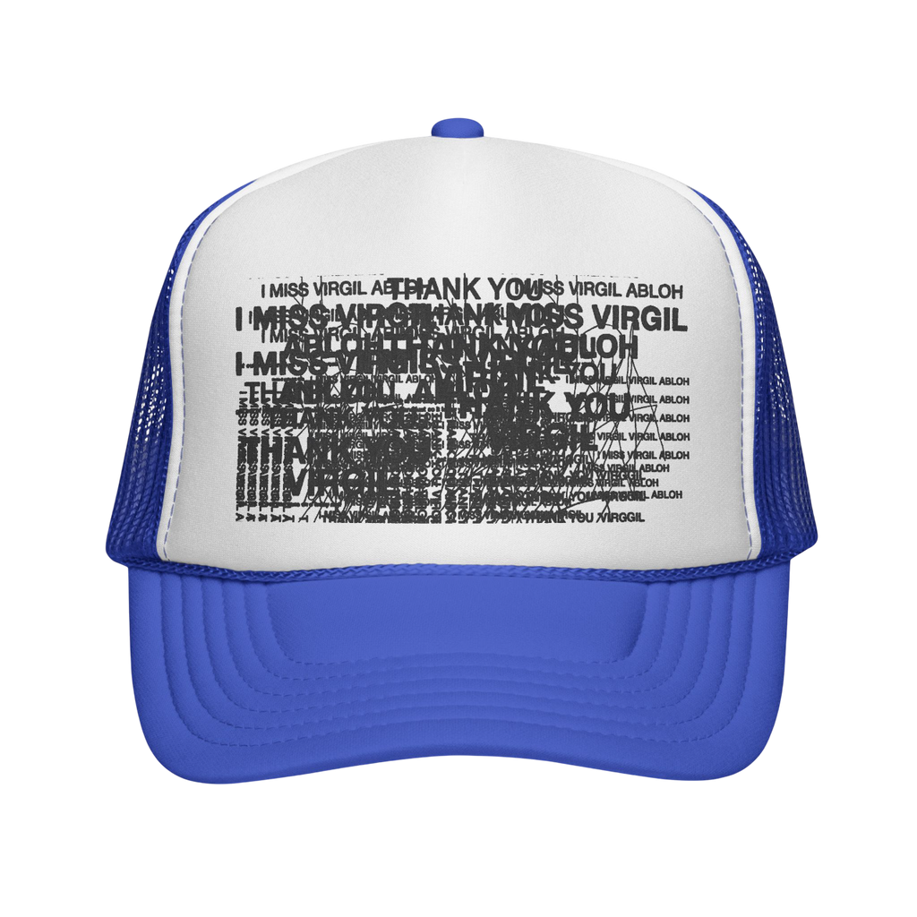 "OFF WHITE" TRUCKER HAT[ICONS ONLY]