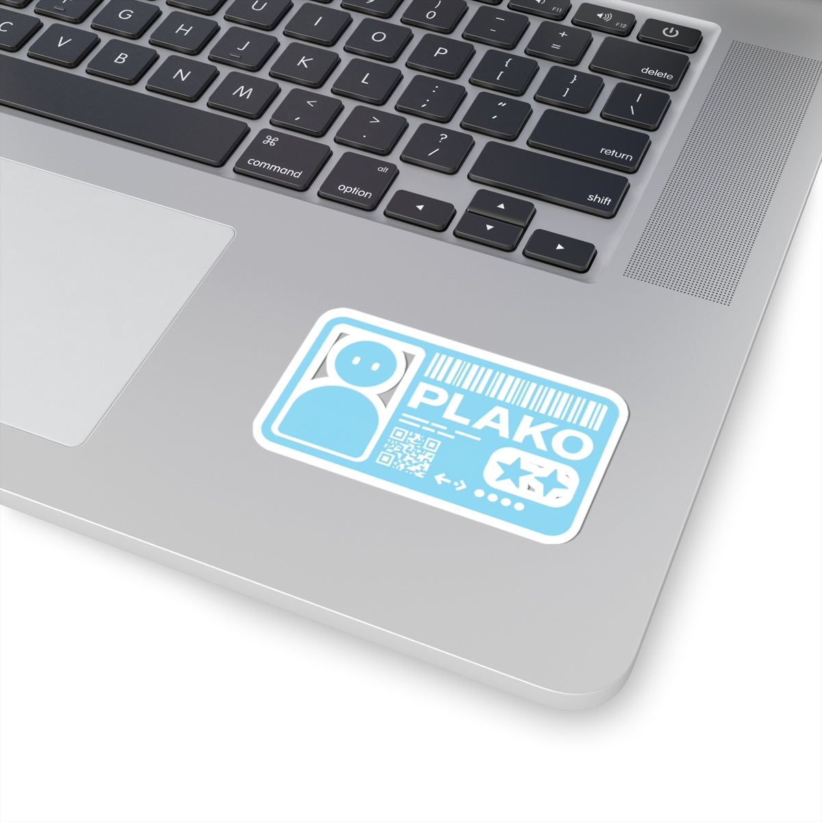 PLAKO BLUE ID STICKER