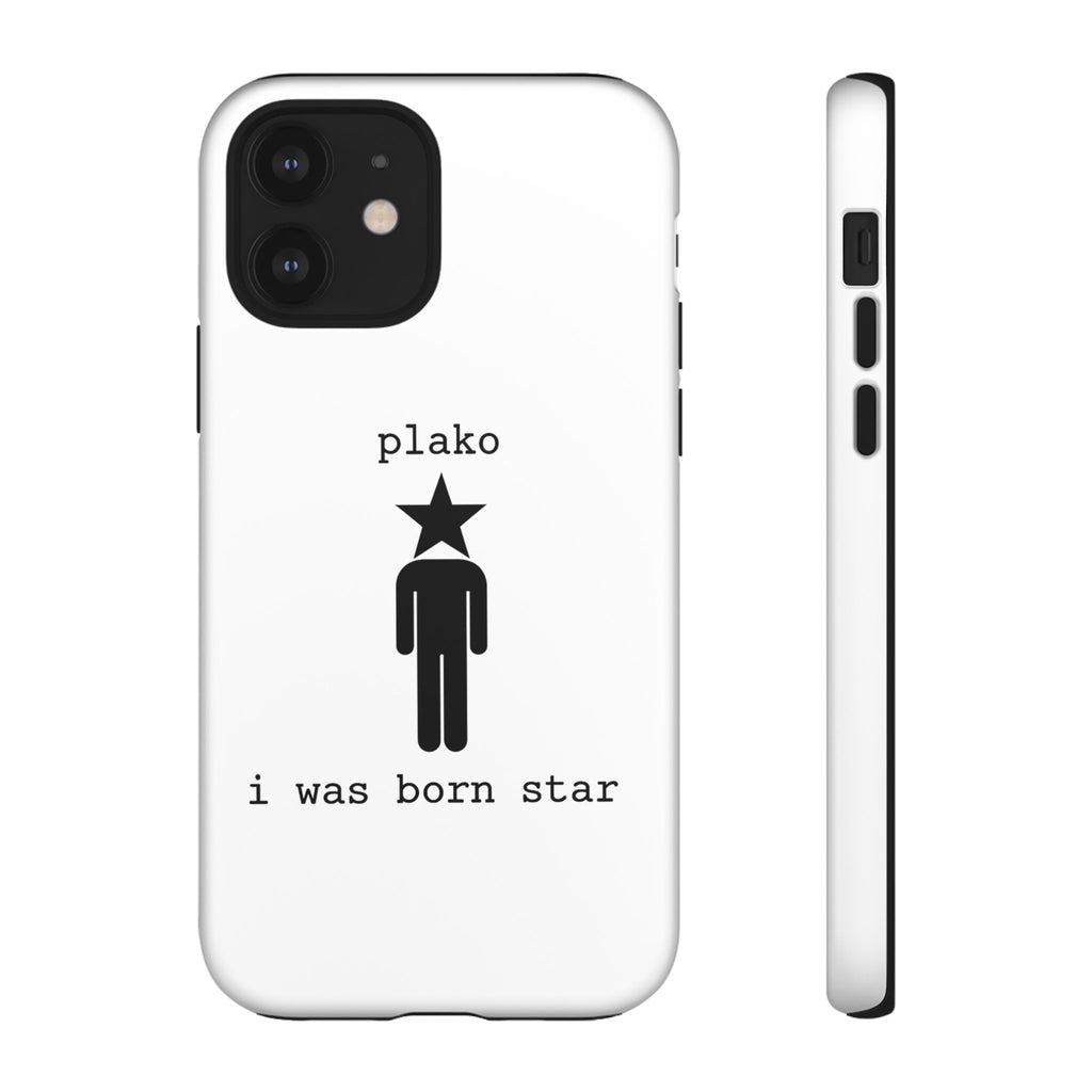 BORN STAR PHONE CASE [WHITE EDITION] [ICONS ONLY]