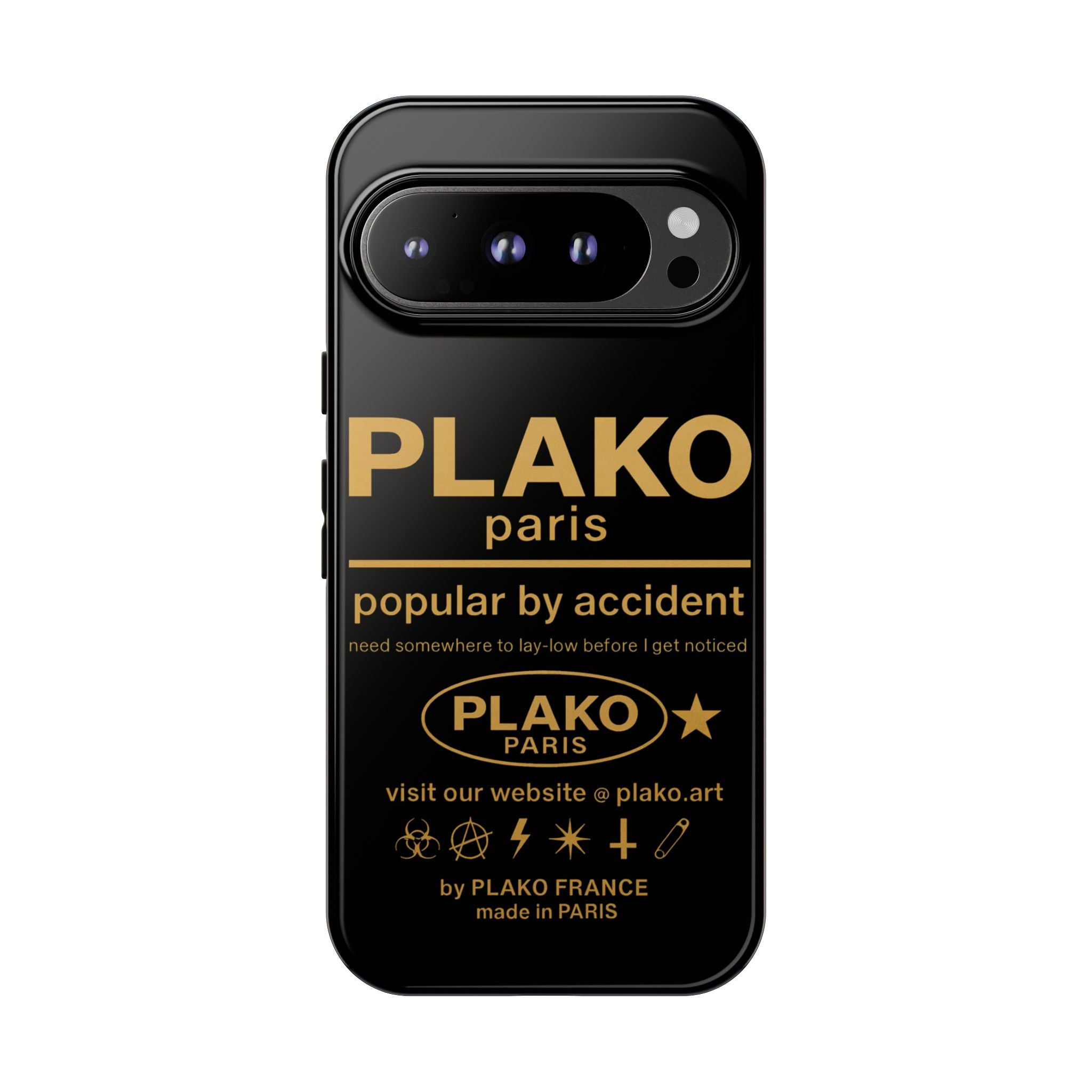 PBA PHONE CASE [GOLD EDITION]  [icons only]