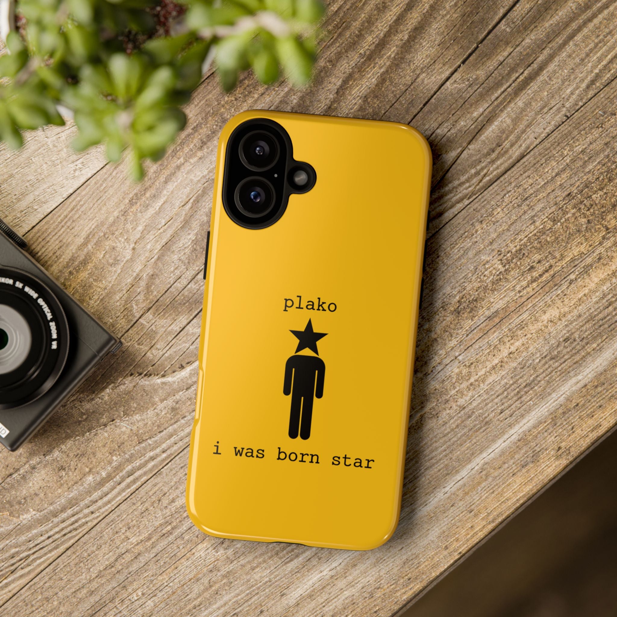 BORN STAR PHONE CASE [GOLD EDITION]  [ICONS ONLY]