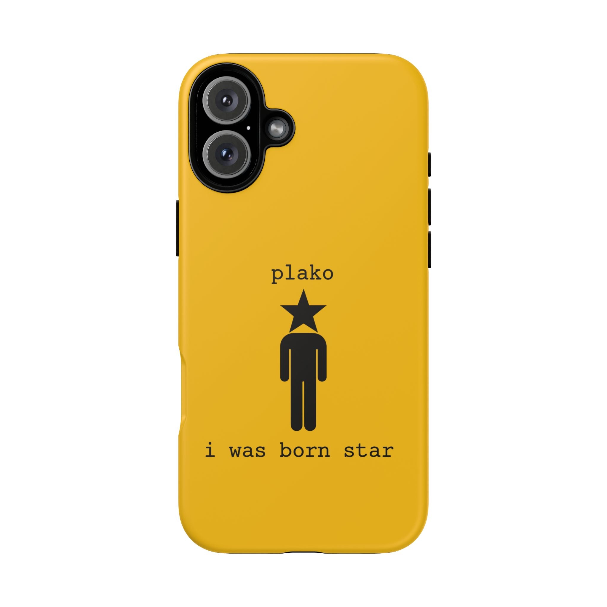 BORN STAR PHONE CASE [GOLD EDITION]  [ICONS ONLY]