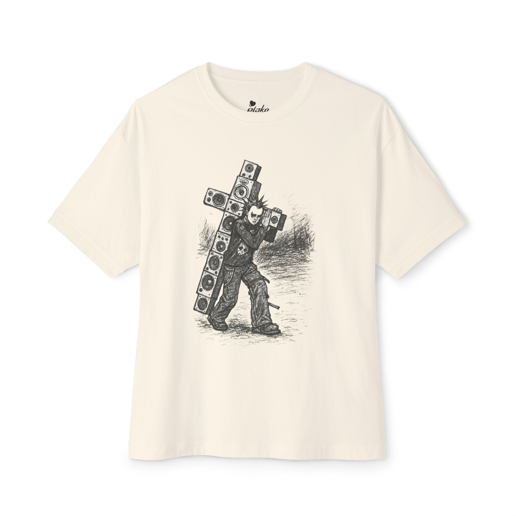 SPEAKER CROSS TEE