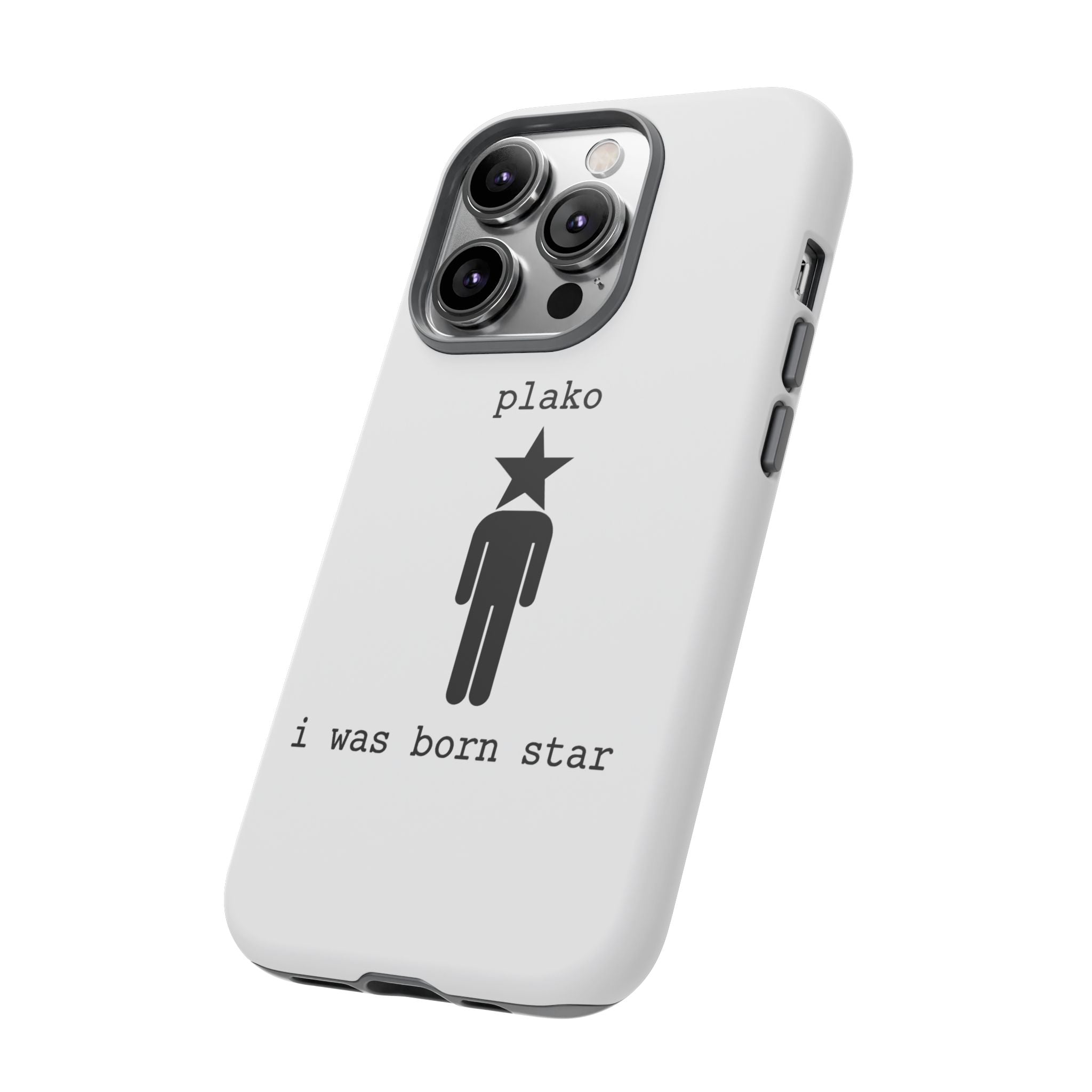 BORN STAR PHONE CASE [WHITE EDITION] [ICONS ONLY]