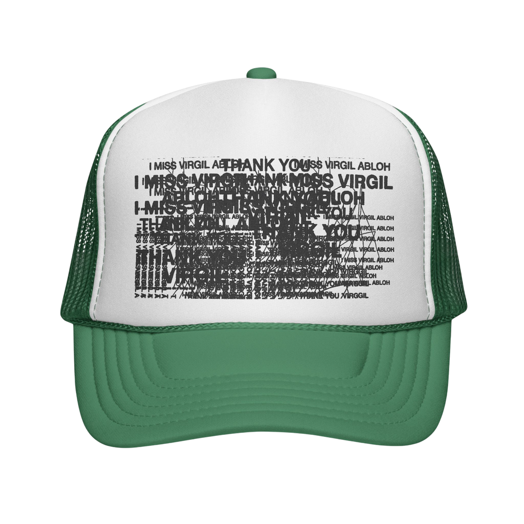 "OFF WHITE" TRUCKER HAT[ICONS ONLY]