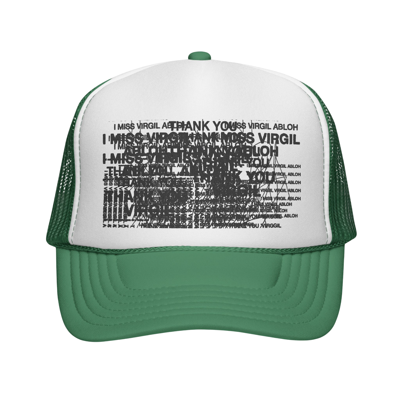 "OFF WHITE" TRUCKER HAT[ICONS ONLY]
