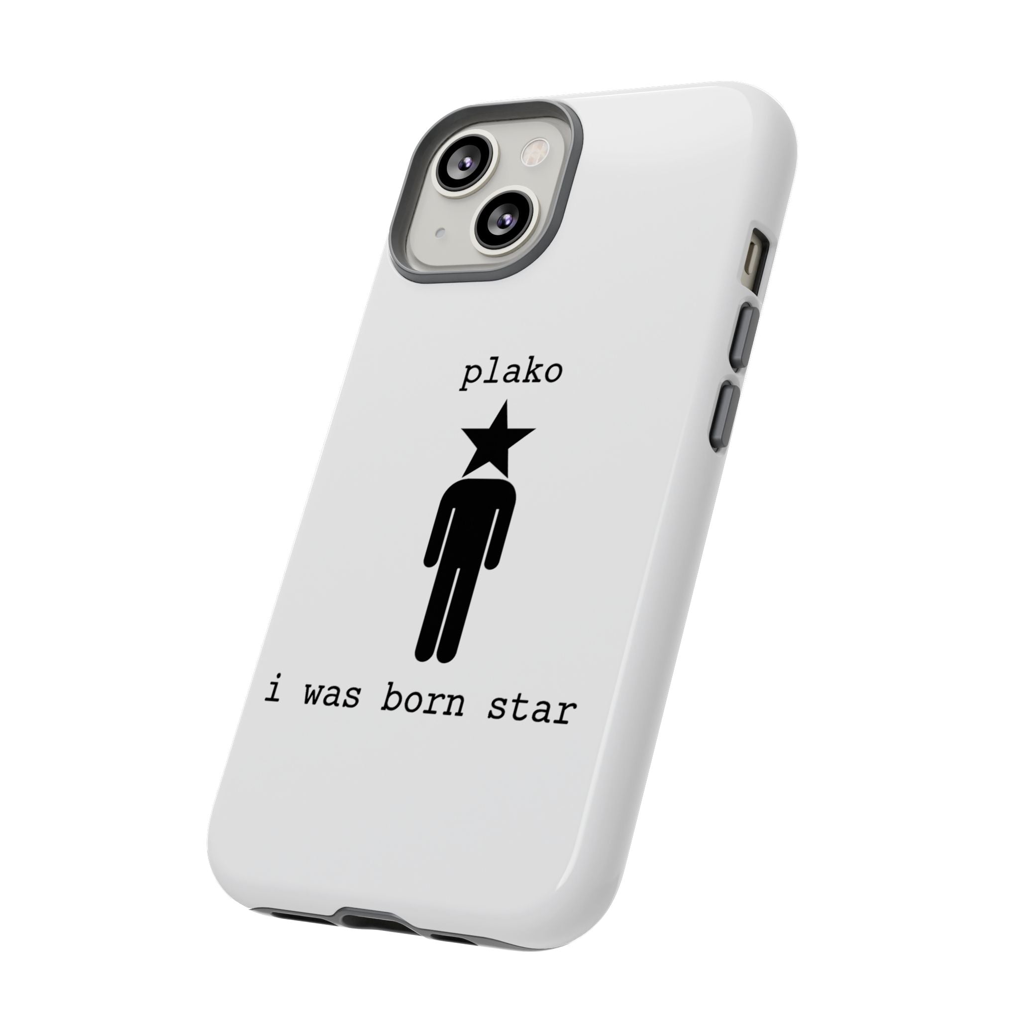 BORN STAR PHONE CASE [WHITE EDITION] [ICONS ONLY]