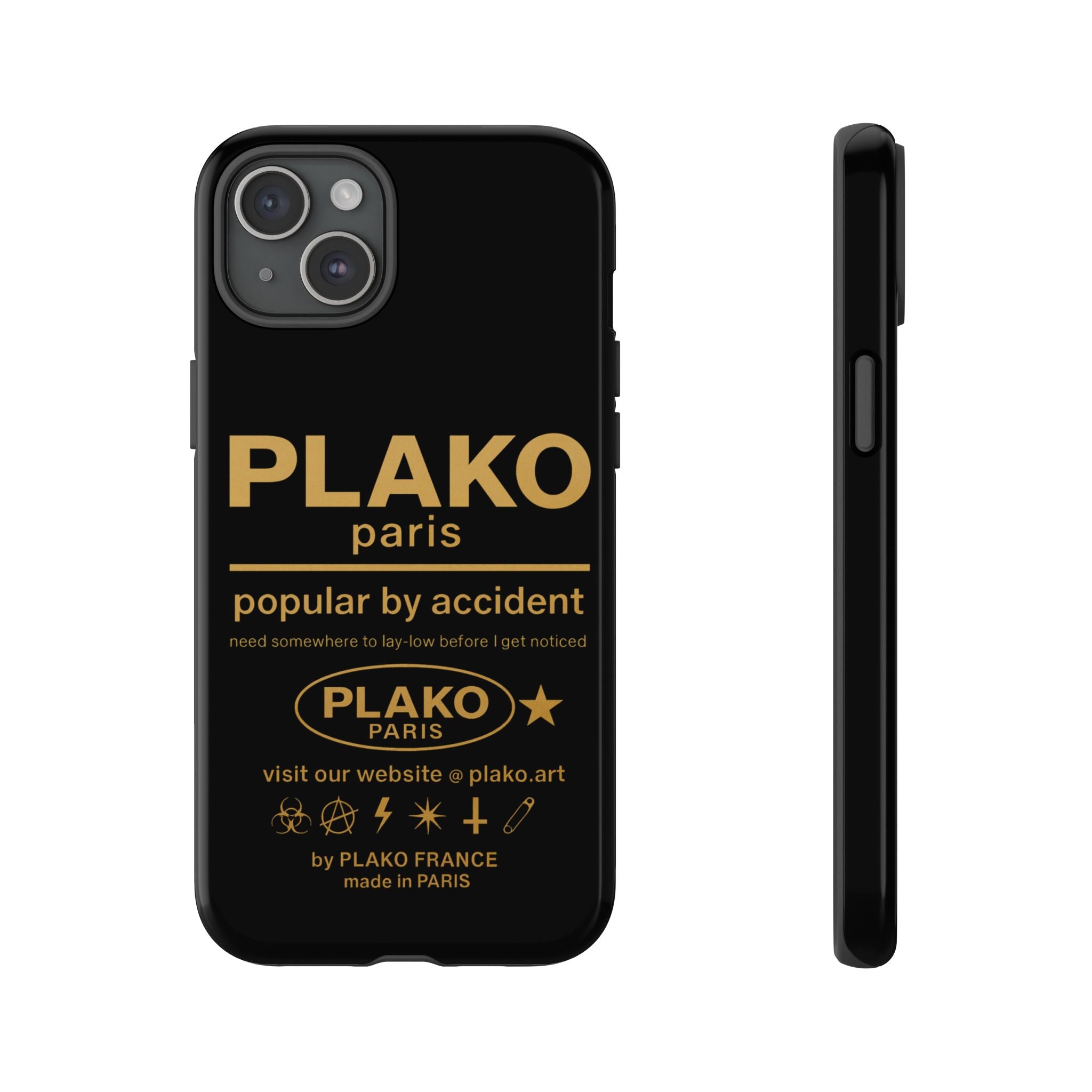 PBA PHONE CASE [GOLD EDITION]  [icons only]