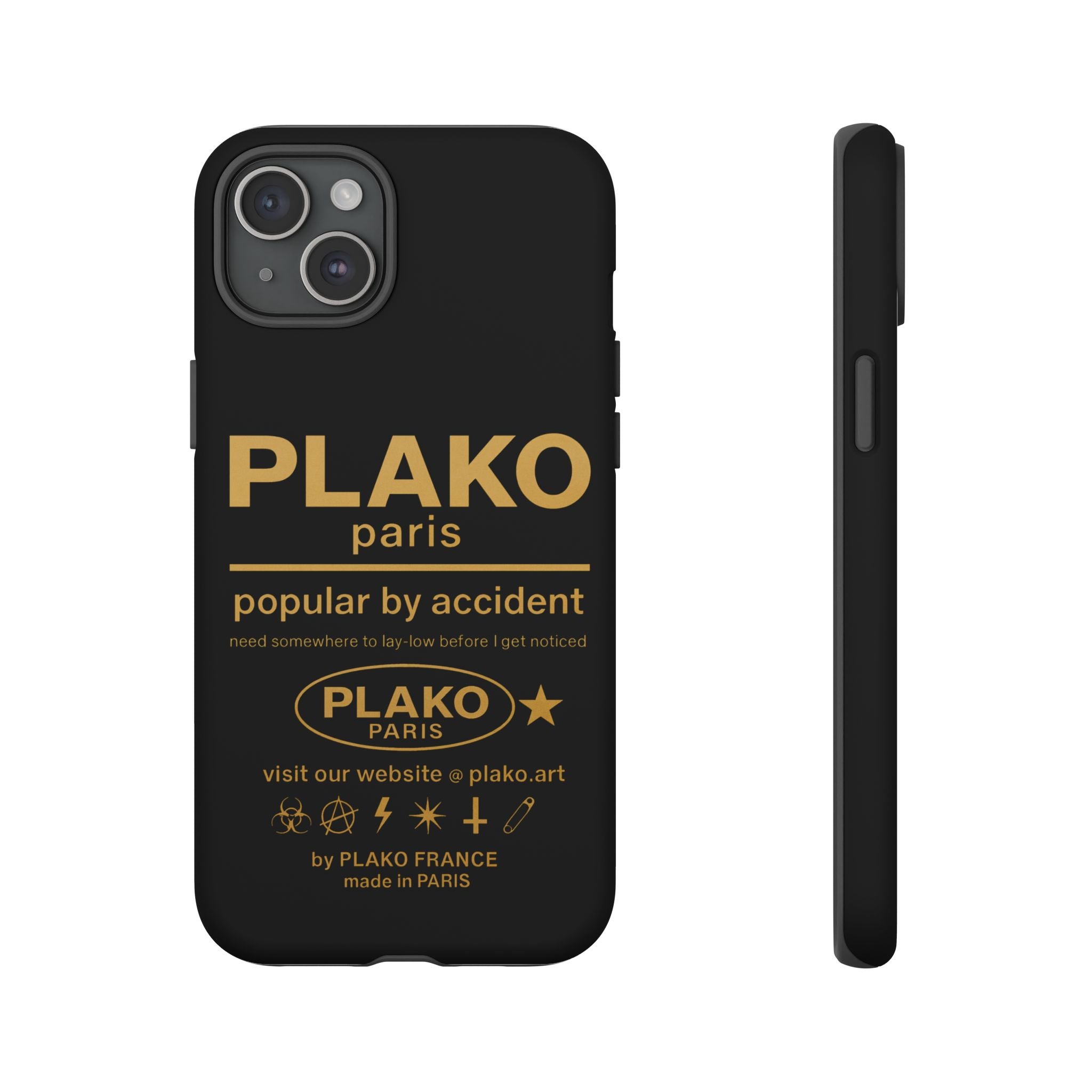 PBA PHONE CASE [GOLD EDITION]  [icons only]