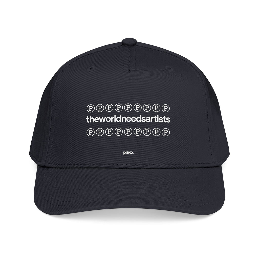 the world needs artists baseball cap