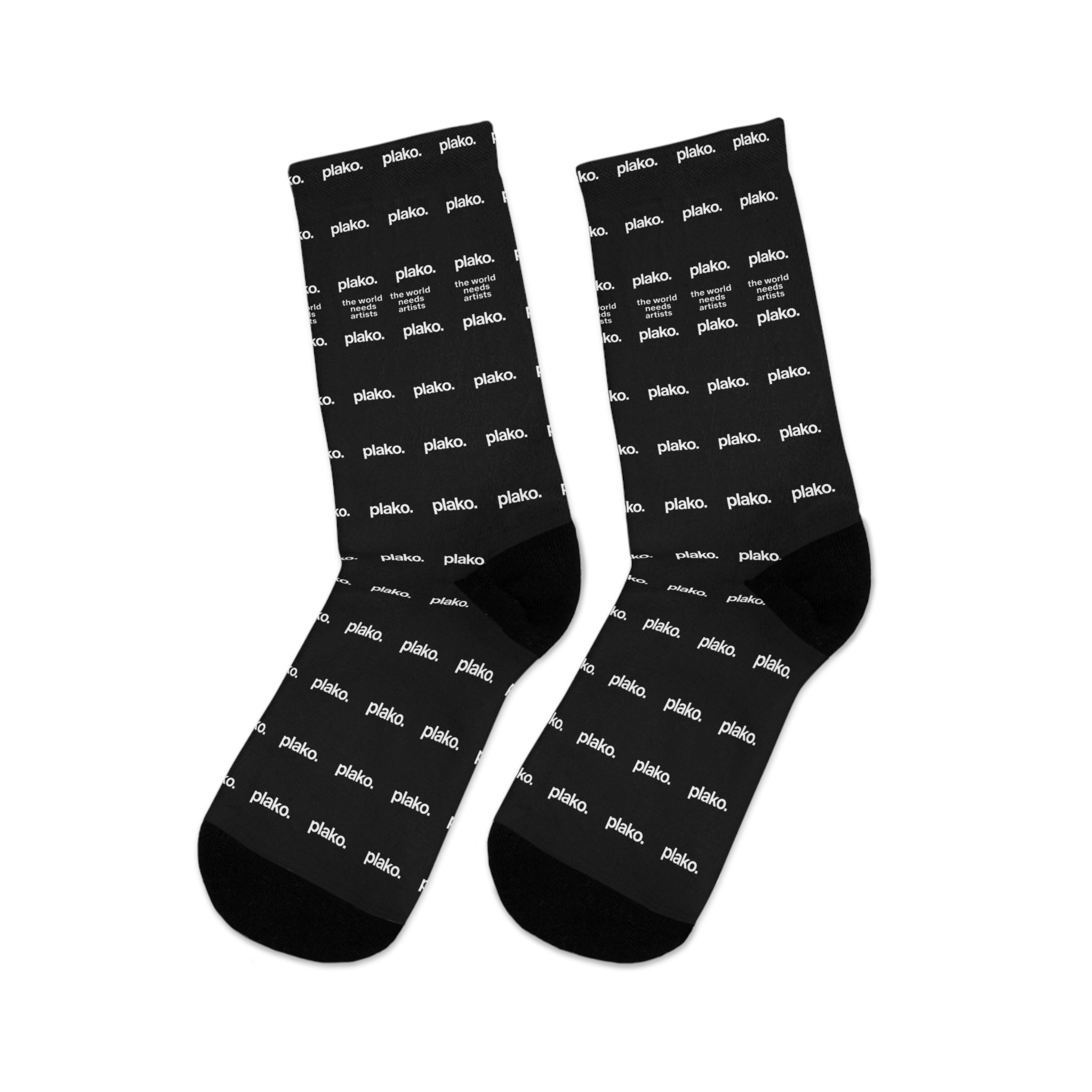 PLAKO ESSENTIALS THE WORLD NEEDS ARTISTS SOCKS [1 PAIR]