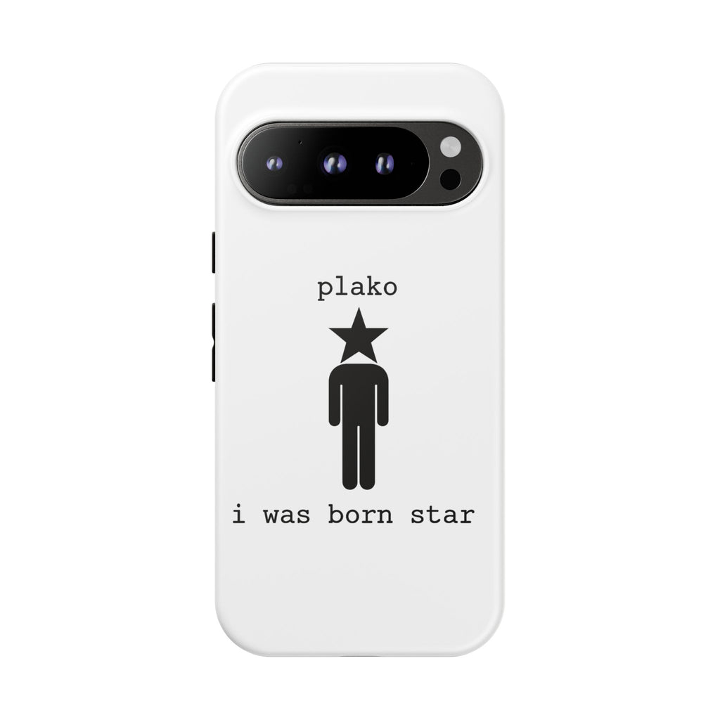 BORN STAR PHONE CASE [WHITE EDITION] [ICONS ONLY]