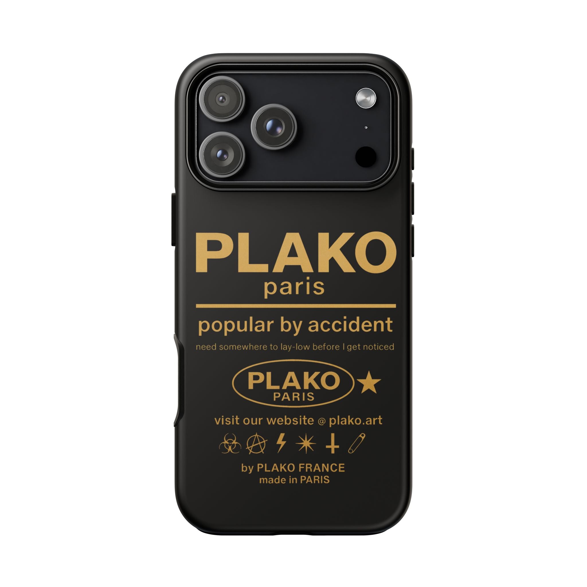 PBA PHONE CASE [GOLD EDITION]  [icons only]