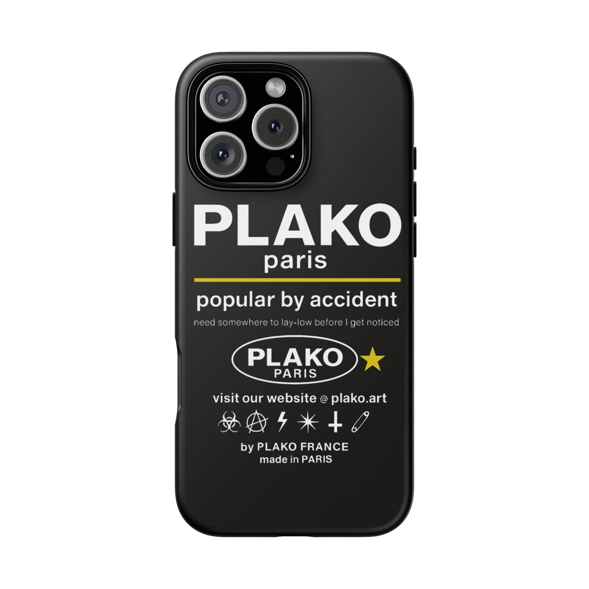 PBA PHONE CASE [GOLD EDITION] [ICONS ONLY]