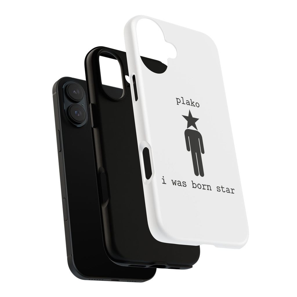 BORN STAR PHONE CASE [WHITE EDITION] [ICONS ONLY]