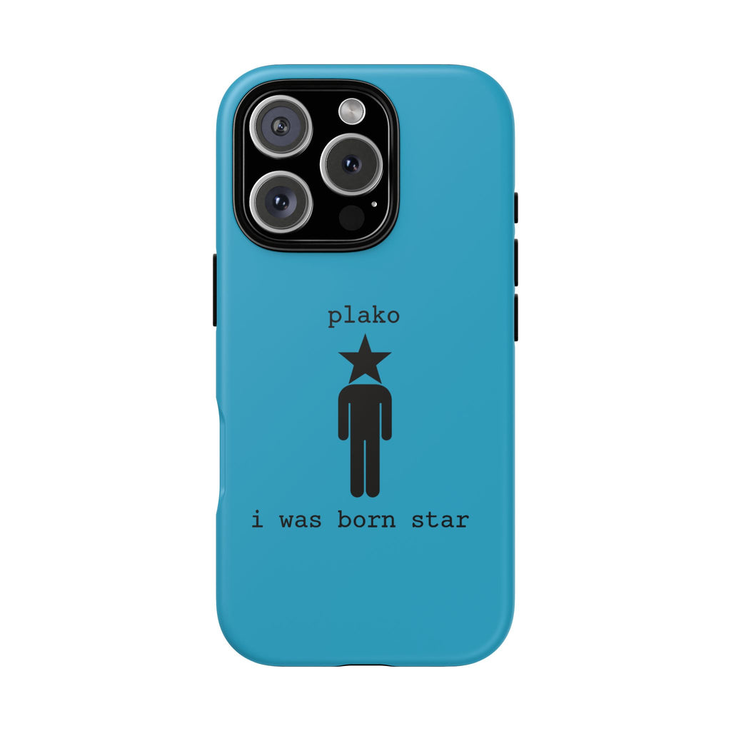 BORN STAR PHONE CASE [TURQUOISE EDITION]                            [ICONS ONLY]