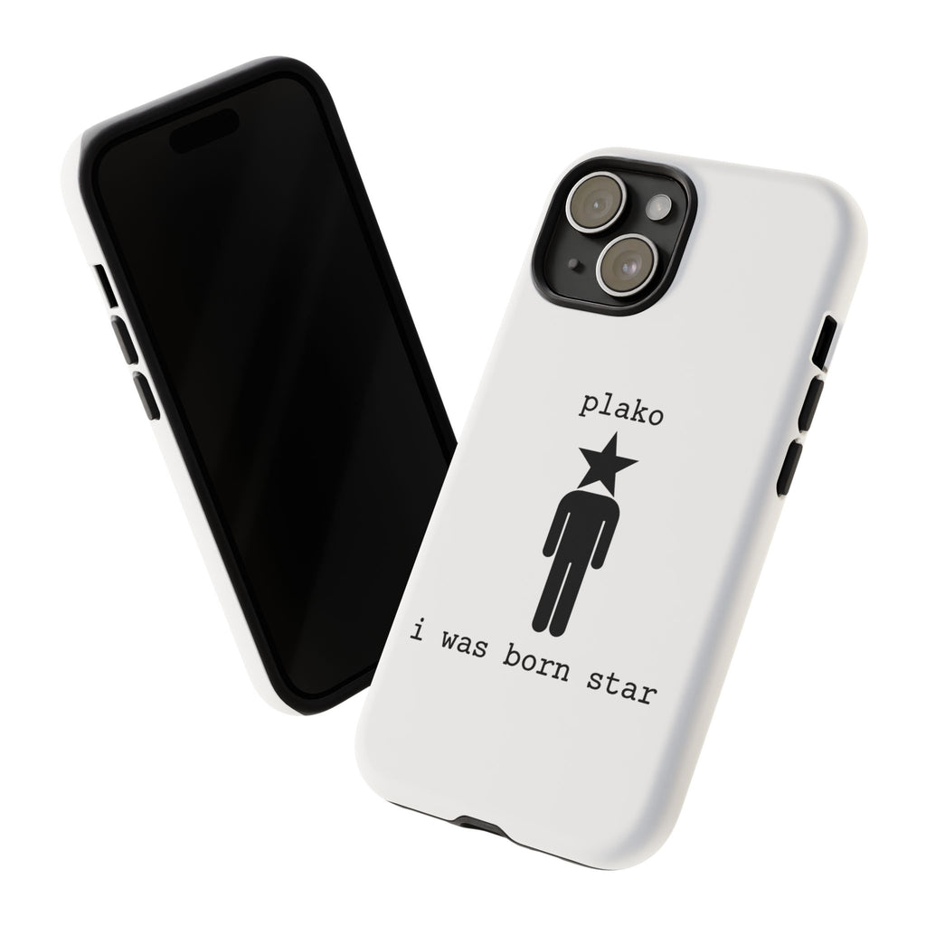 BORN STAR PHONE CASE [WHITE EDITION] [ICONS ONLY]