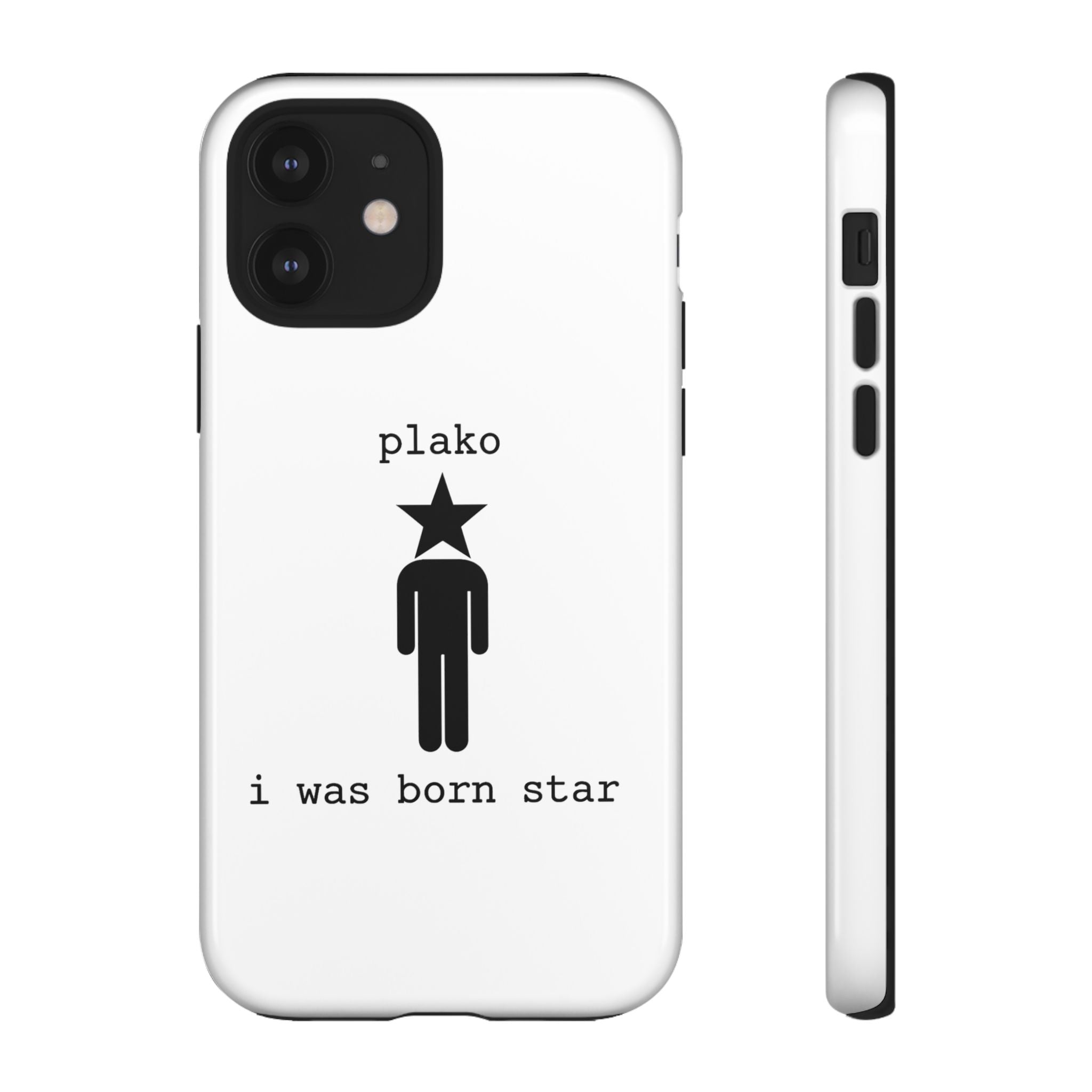 BORN STAR PHONE CASE [WHITE EDITION] [ICONS ONLY]