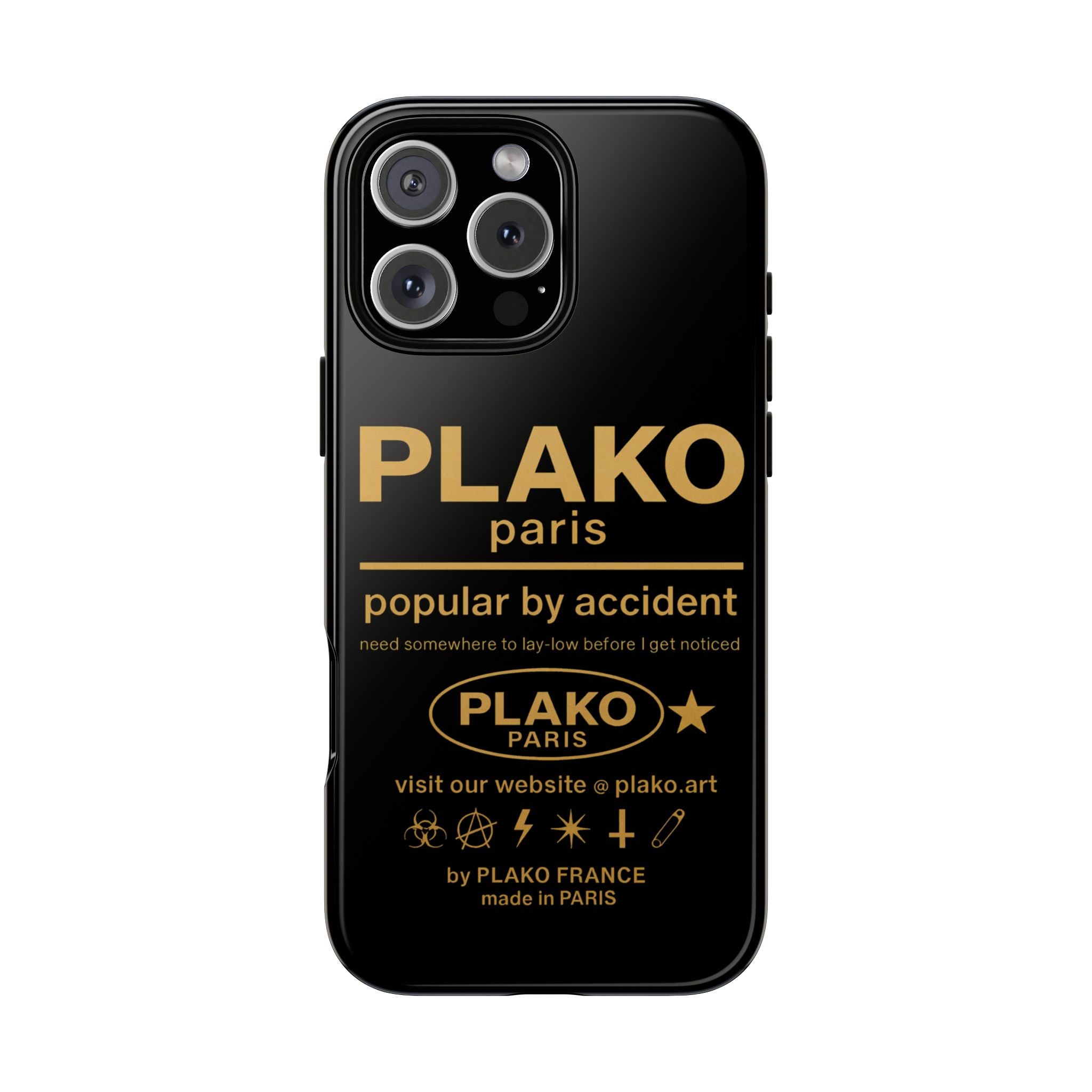 PBA PHONE CASE [GOLD EDITION]  [icons only]