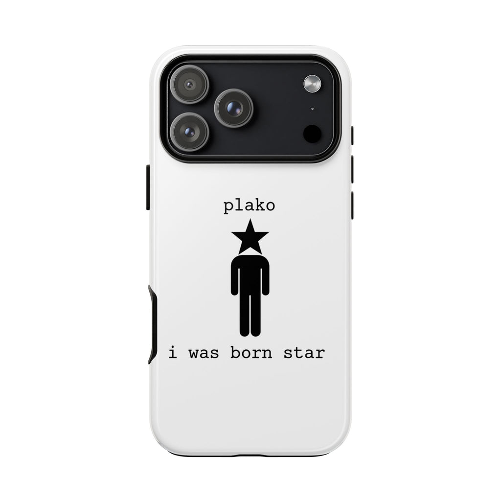 BORN STAR PHONE CASE [WHITE EDITION] [ICONS ONLY]