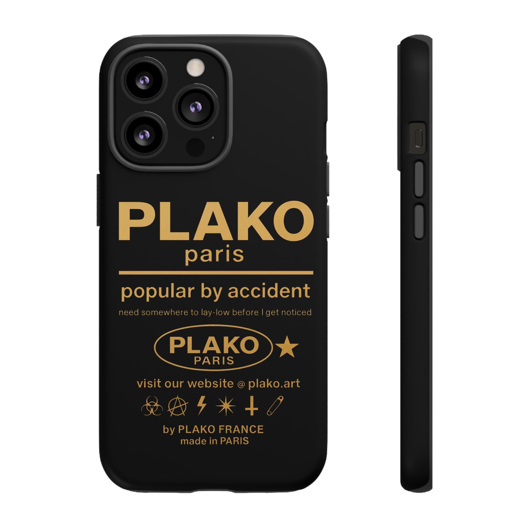 PBA PHONE CASE [GOLD EDITION]  [icons only]