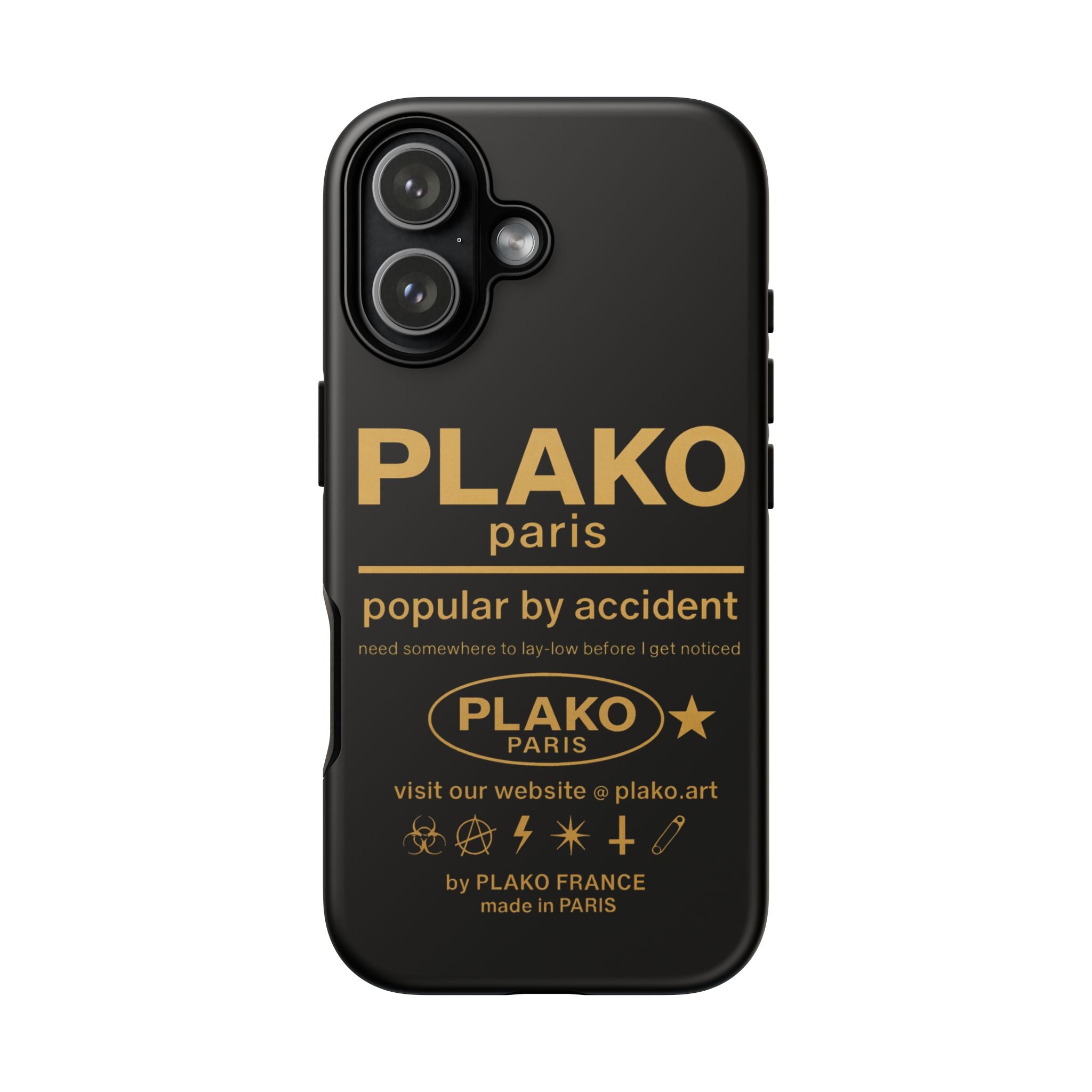 PBA PHONE CASE [GOLD EDITION]  [icons only]