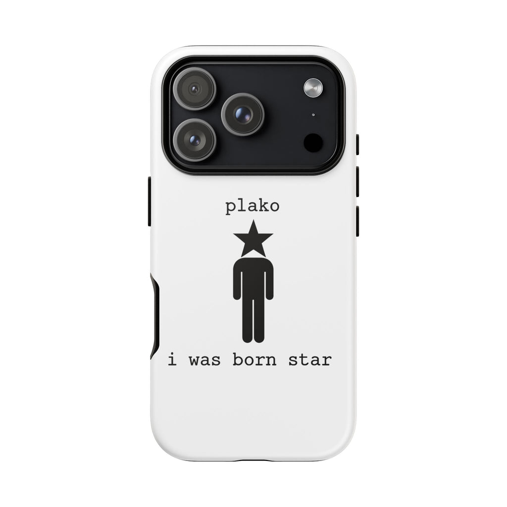 BORN STAR PHONE CASE [WHITE EDITION] [ICONS ONLY]