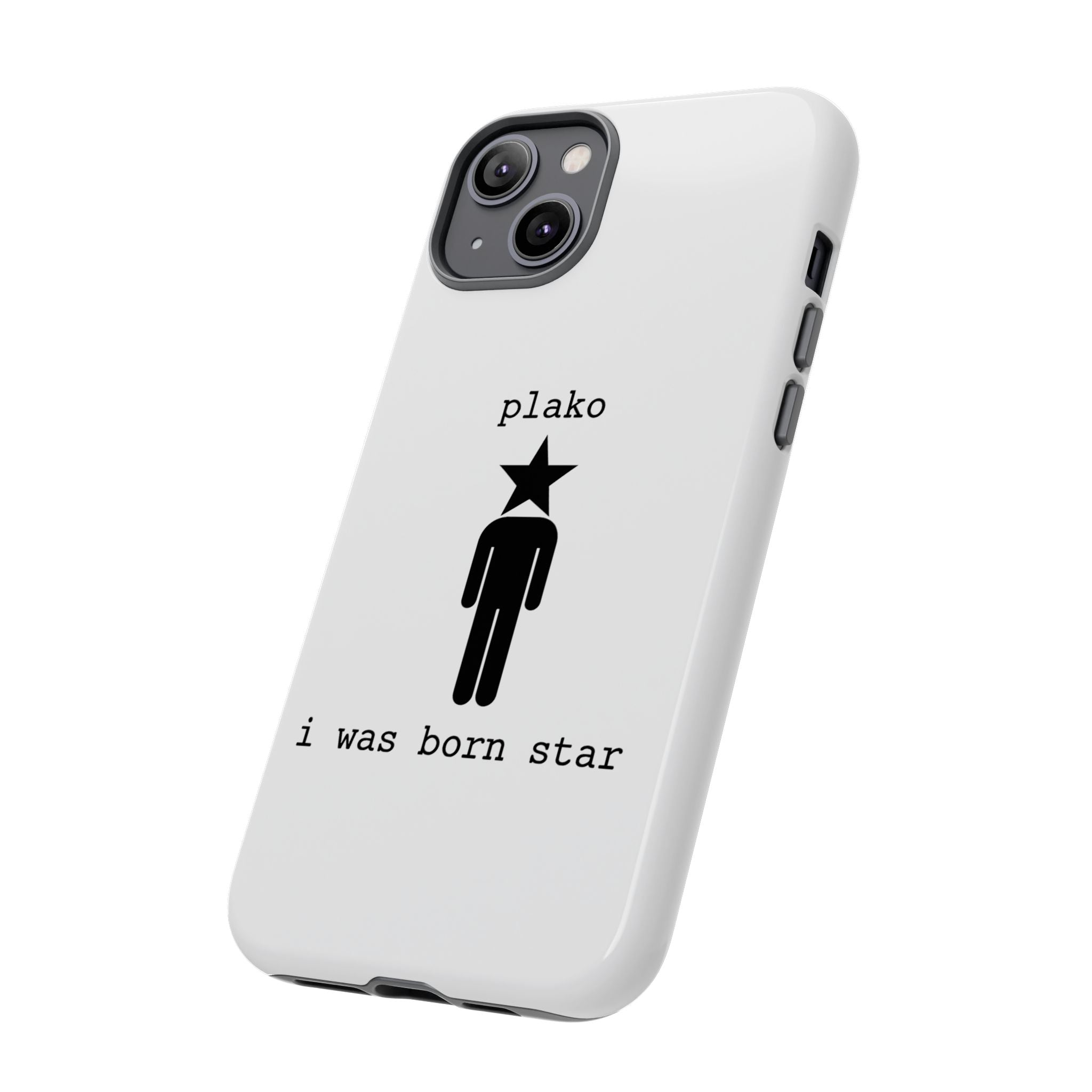 BORN STAR PHONE CASE [WHITE EDITION] [ICONS ONLY]