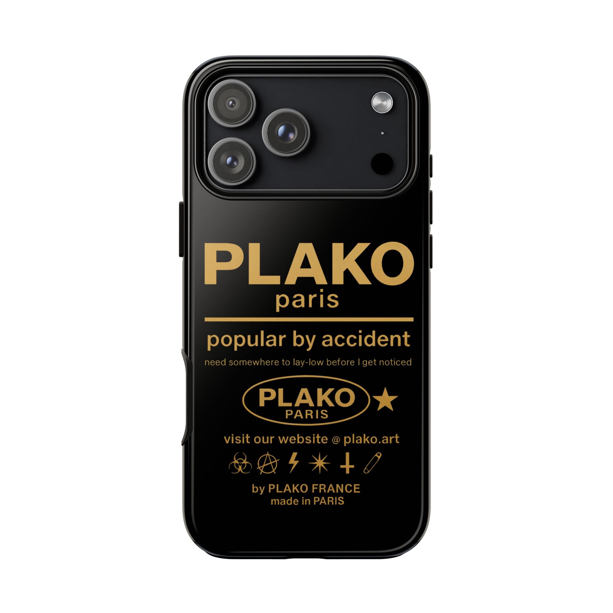 PBA PHONE CASE [GOLD EDITION]  [icons only]