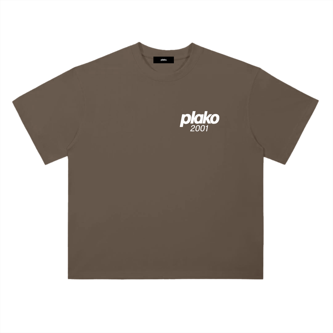 PLAKO ESSENTIALS 2001 HEAVYWEIGHT TEE [WHITE EDITION]