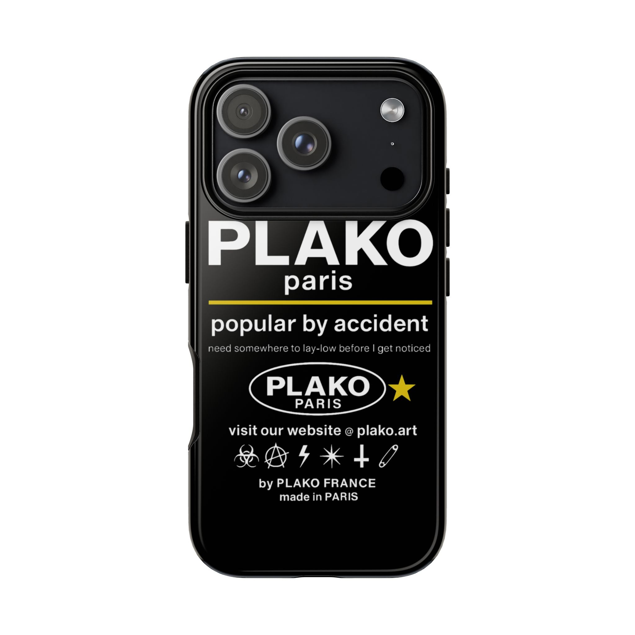 PBA PHONE CASE [GOLD EDITION] [ICONS ONLY]