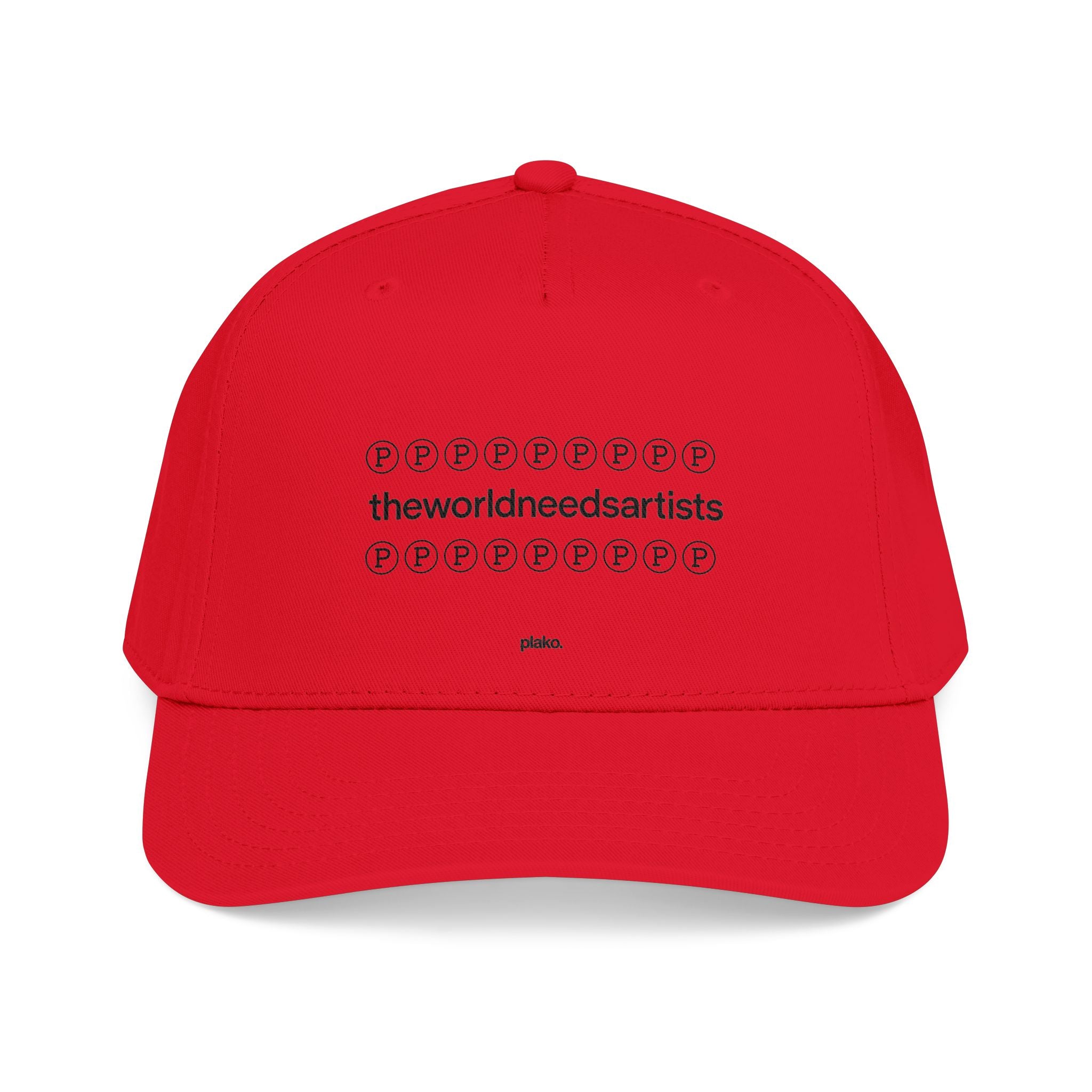 the world needs artists baseball cap