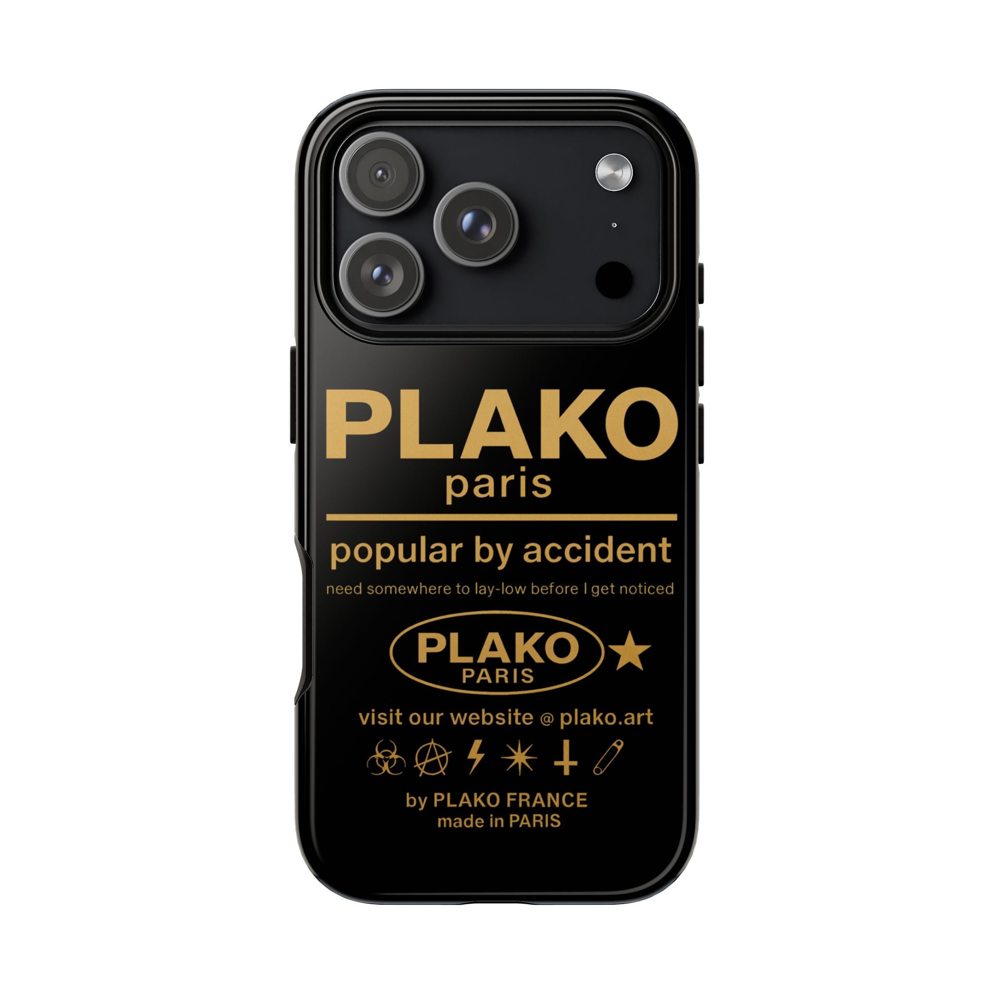 PBA PHONE CASE [GOLD EDITION]  [icons only]