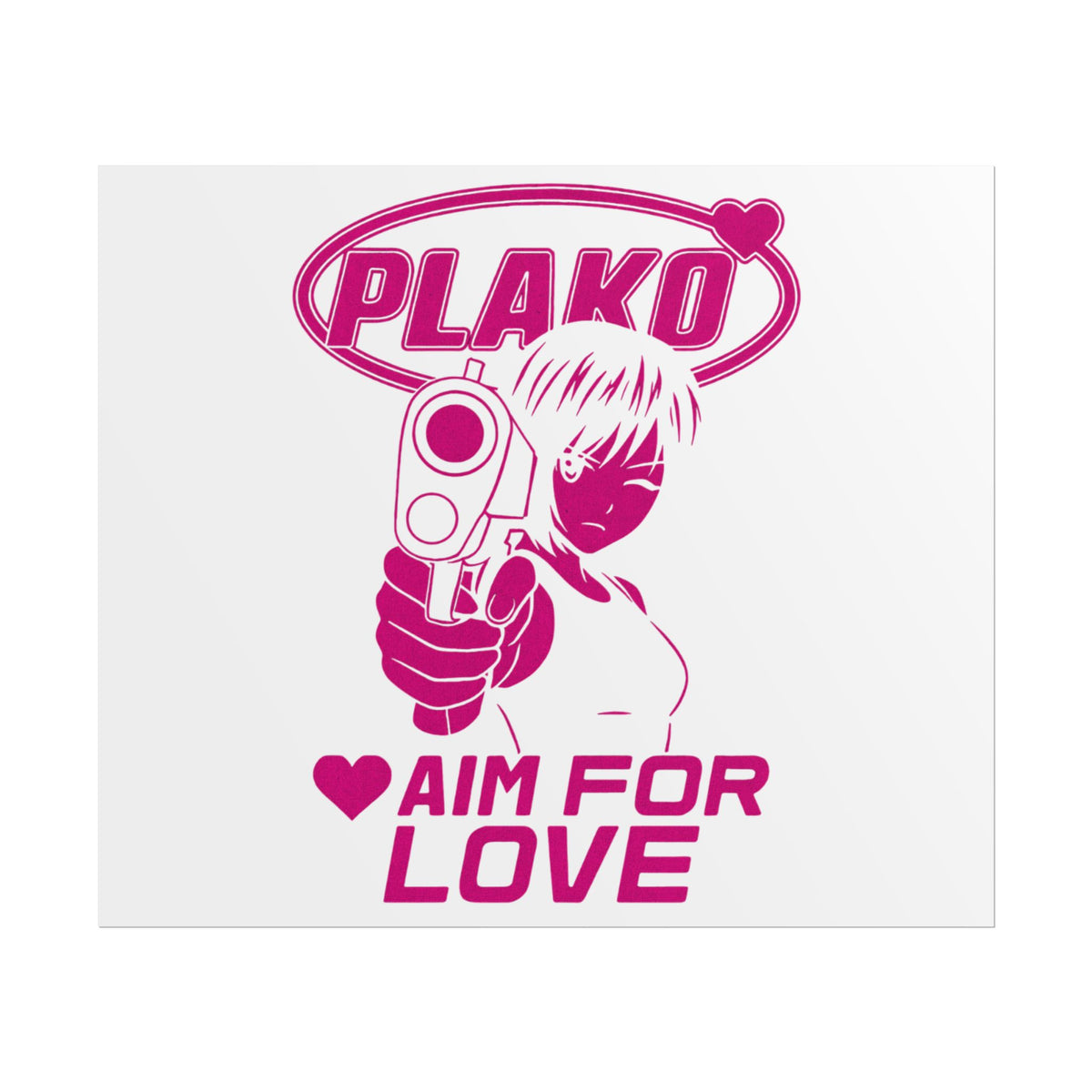 AIM FOR LOVE MINI POSTER