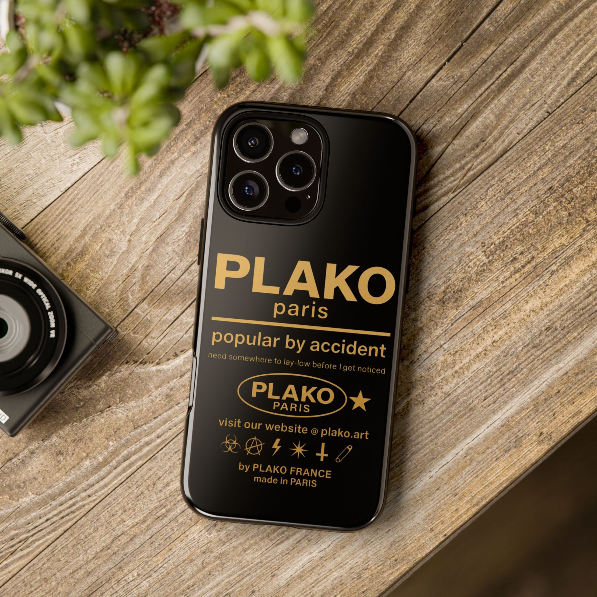 PBA PHONE CASE [GOLD EDITION]  [icons only]