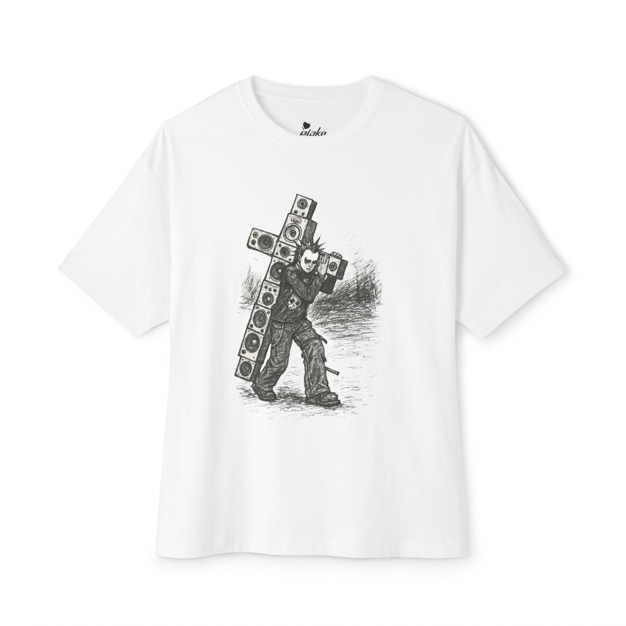 SPEAKER CROSS TEE