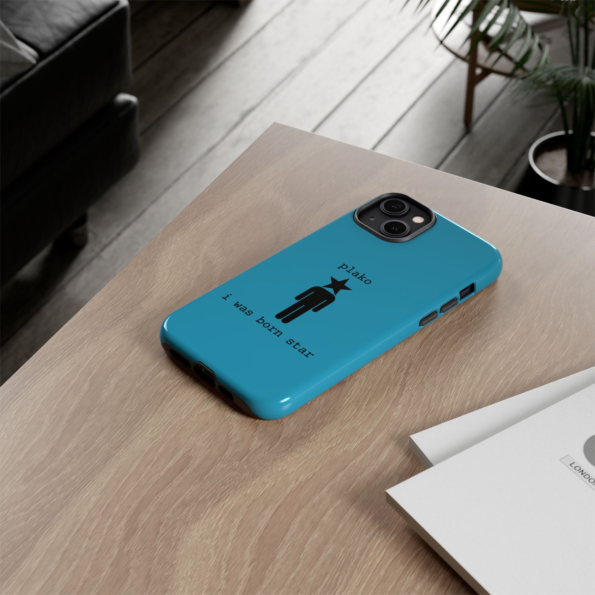 BORN STAR PHONE CASE [TURQUOISE EDITION]                            [ICONS ONLY]