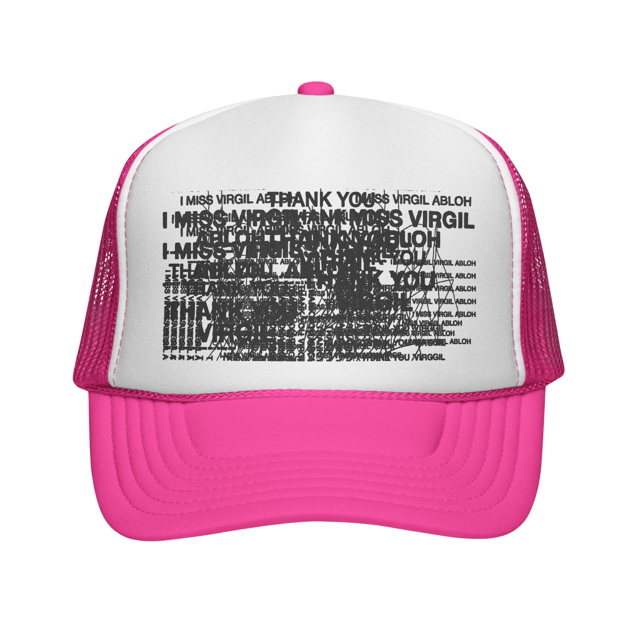 "OFF WHITE" TRUCKER HAT[ICONS ONLY]