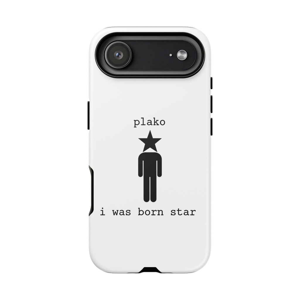 BORN STAR PHONE CASE [WHITE EDITION] [ICONS ONLY]