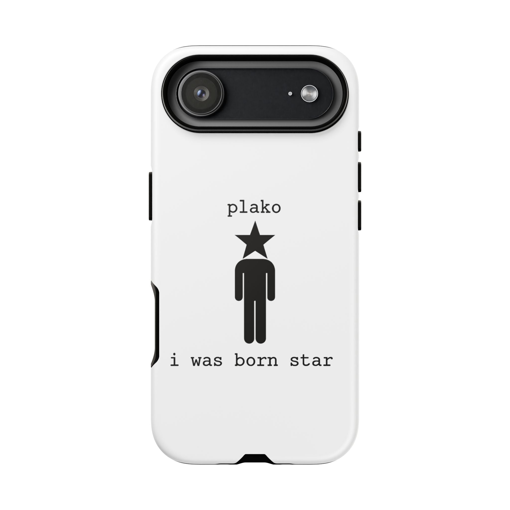 BORN STAR PHONE CASE [WHITE EDITION] [ICONS ONLY]