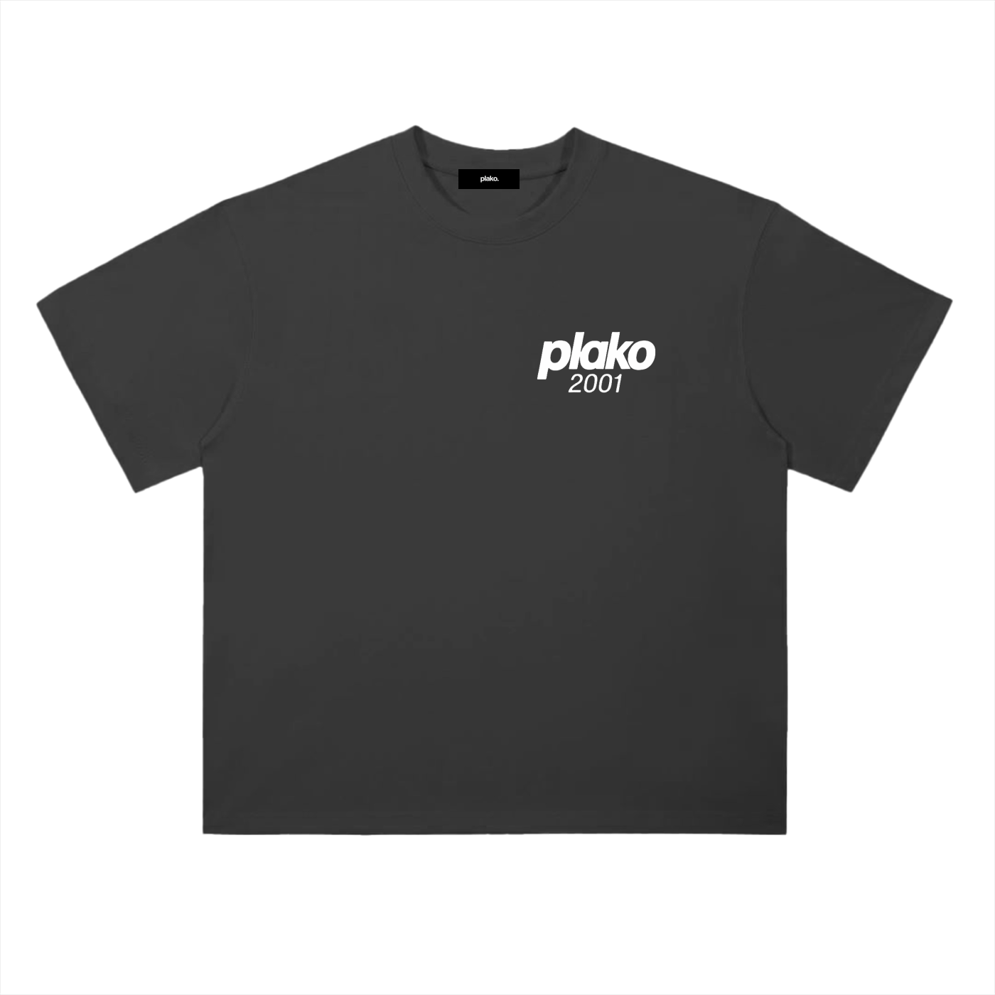 PLAKO ESSENTIALS 2001 HEAVYWEIGHT TEE [WHITE EDITION]