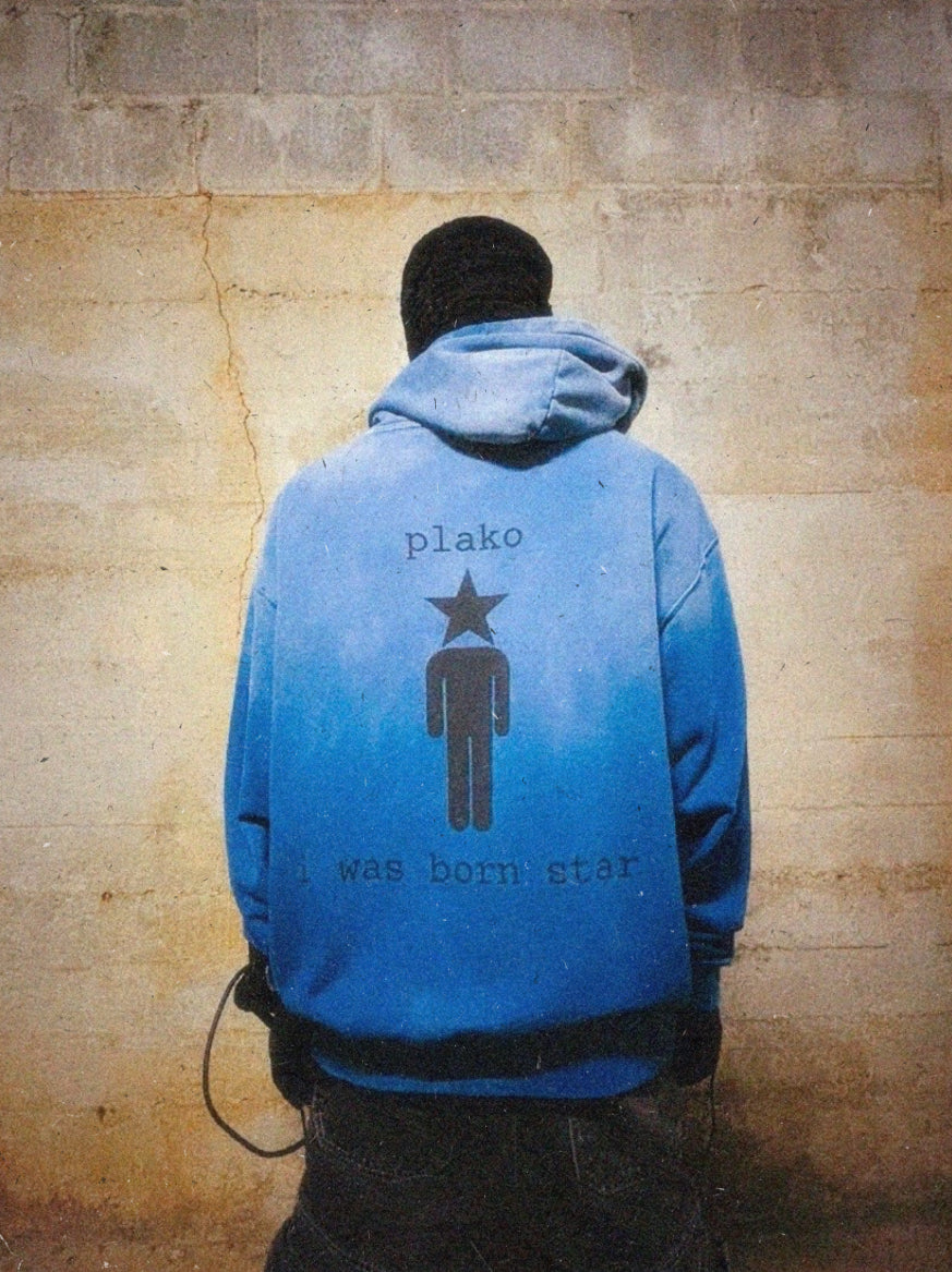 BORN STAR SUN-FADED    HOODIE