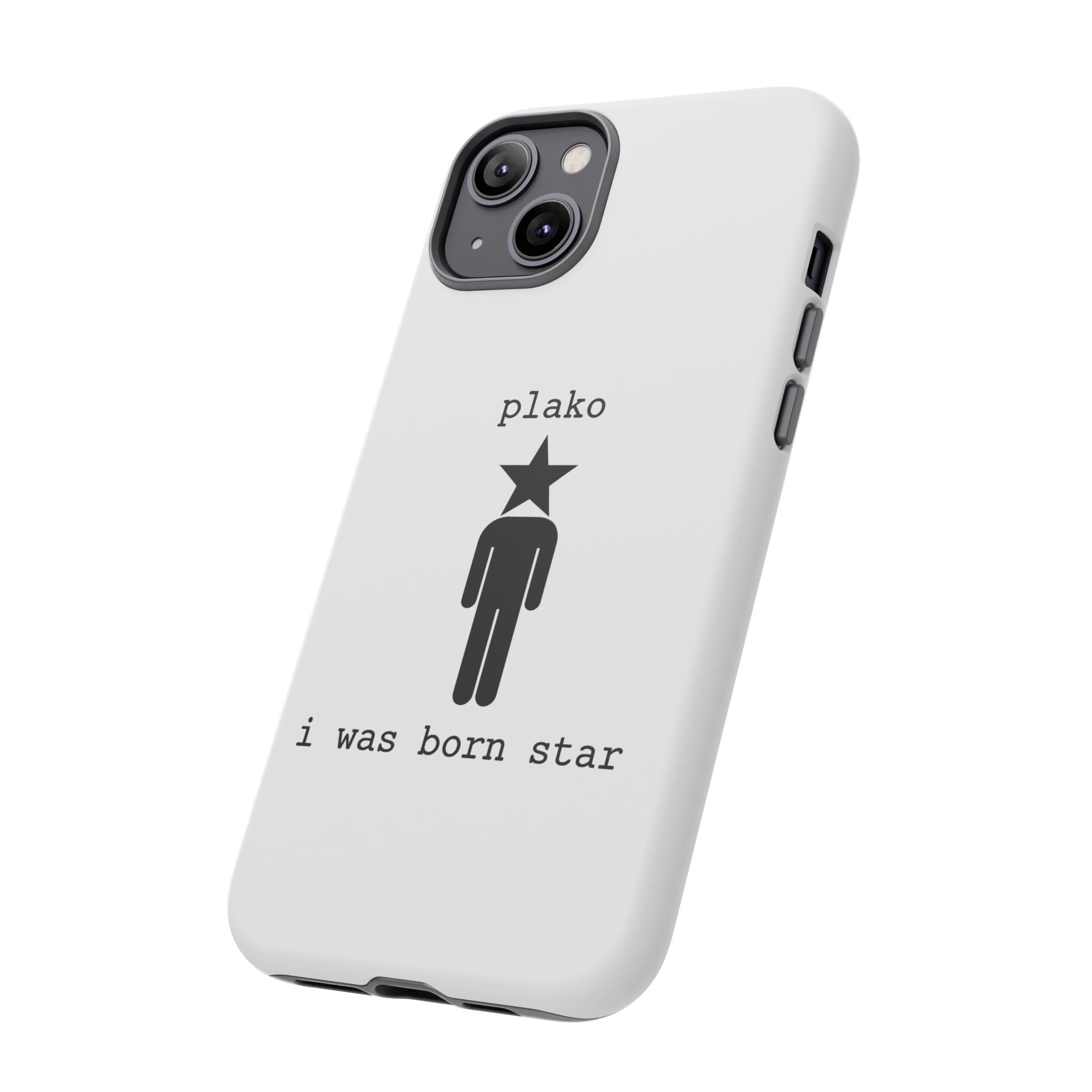 BORN STAR PHONE CASE [WHITE EDITION] [ICONS ONLY]