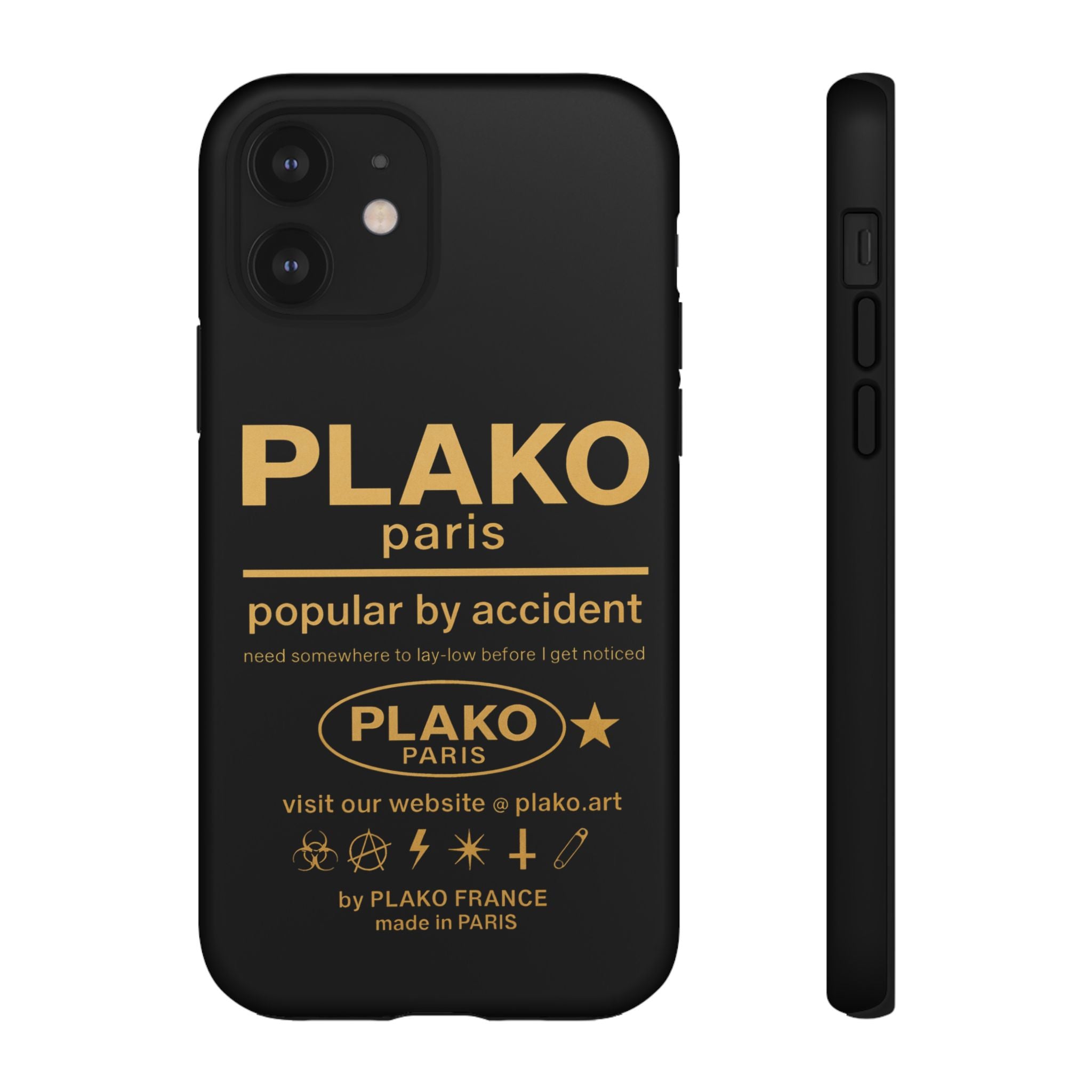 PBA PHONE CASE [GOLD EDITION]  [icons only]